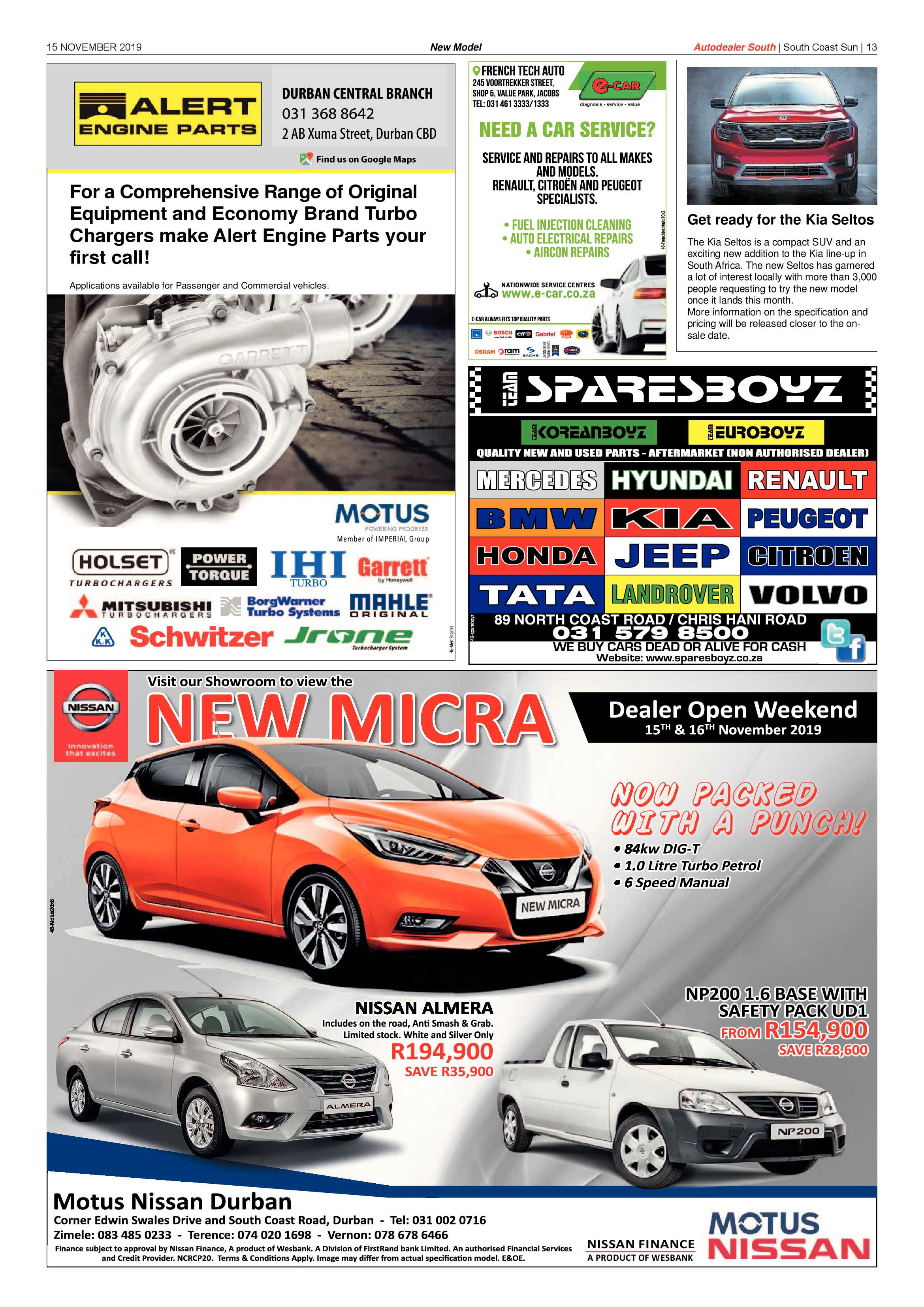 South Coast Sun 15 November 2019 page 13