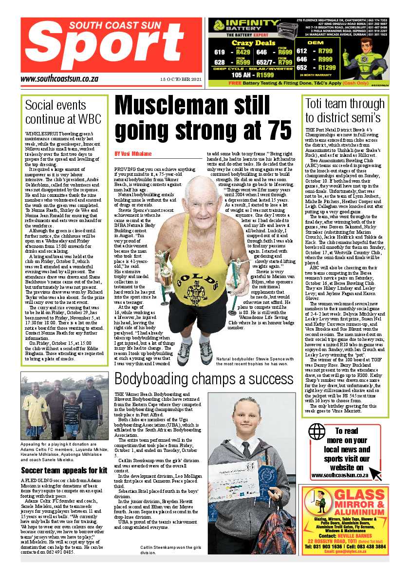 South Coast Sun 15 October 2021 page 11