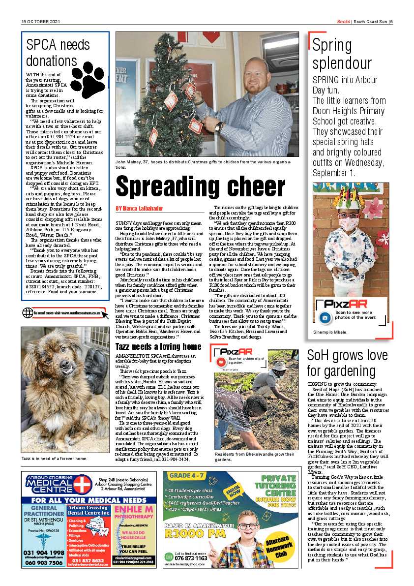 South Coast Sun 15 October 2021 page 5