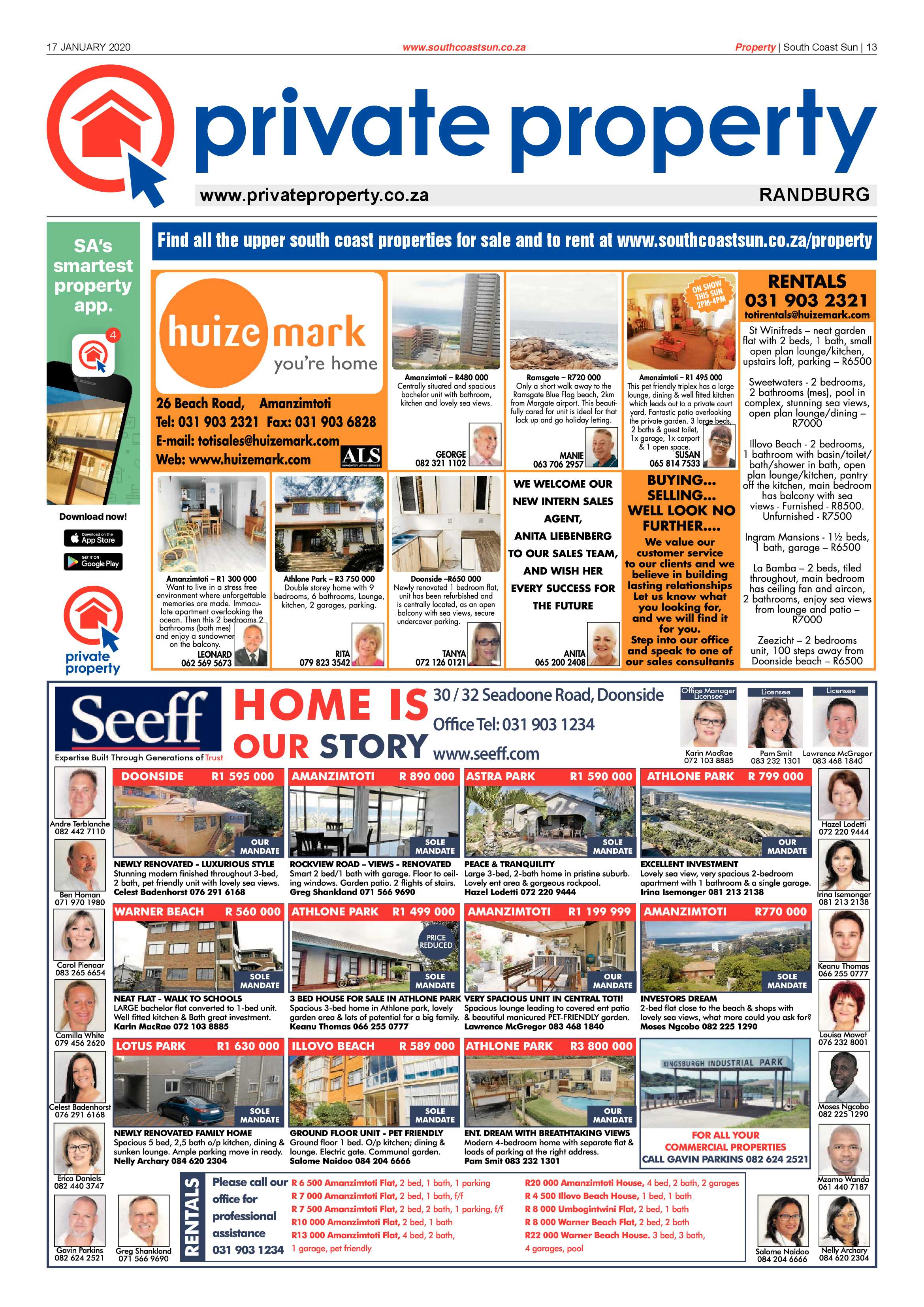 South Coast Sun 17 Januray 2020 page 13