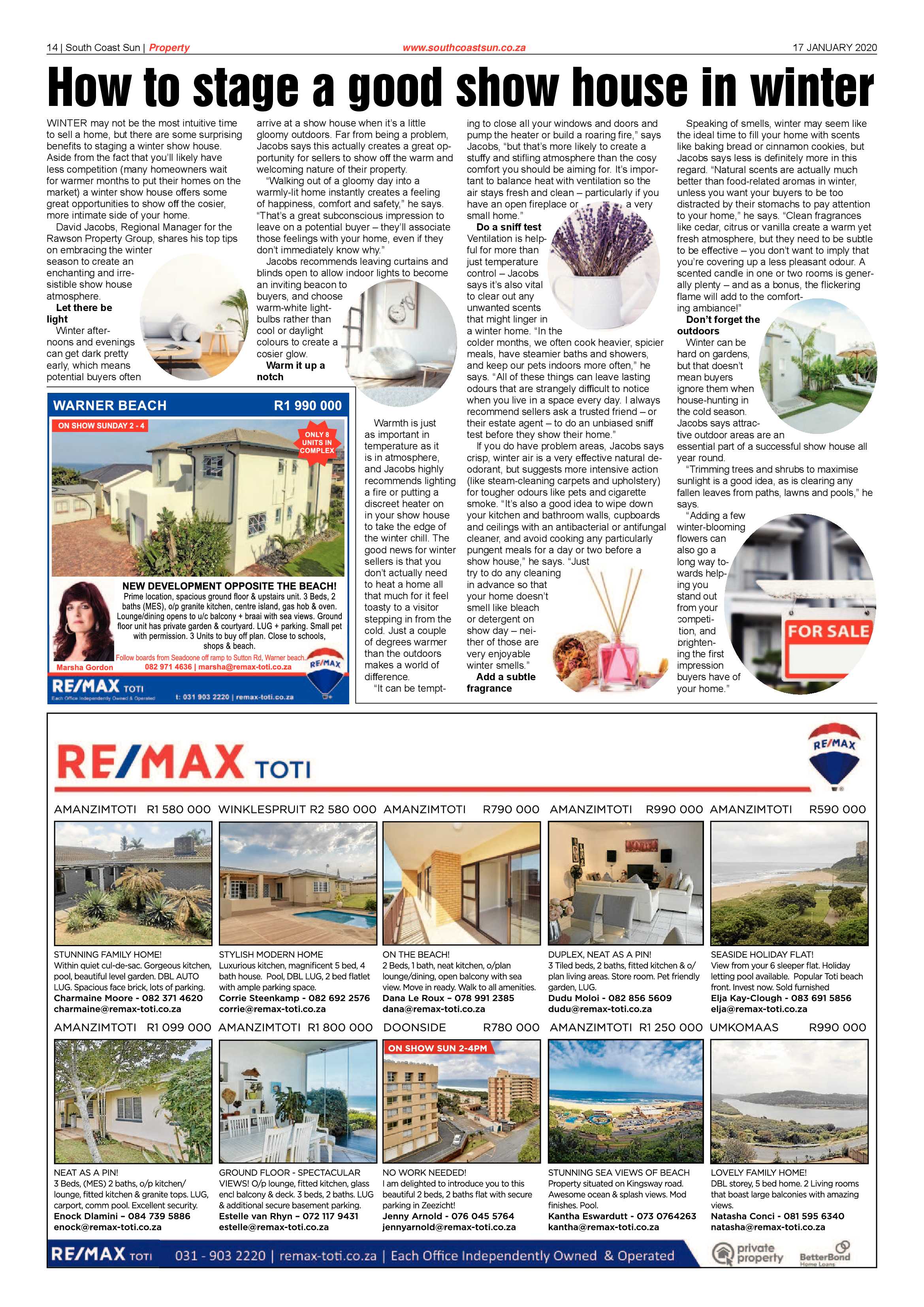 South Coast Sun 17 Januray 2020 page 14