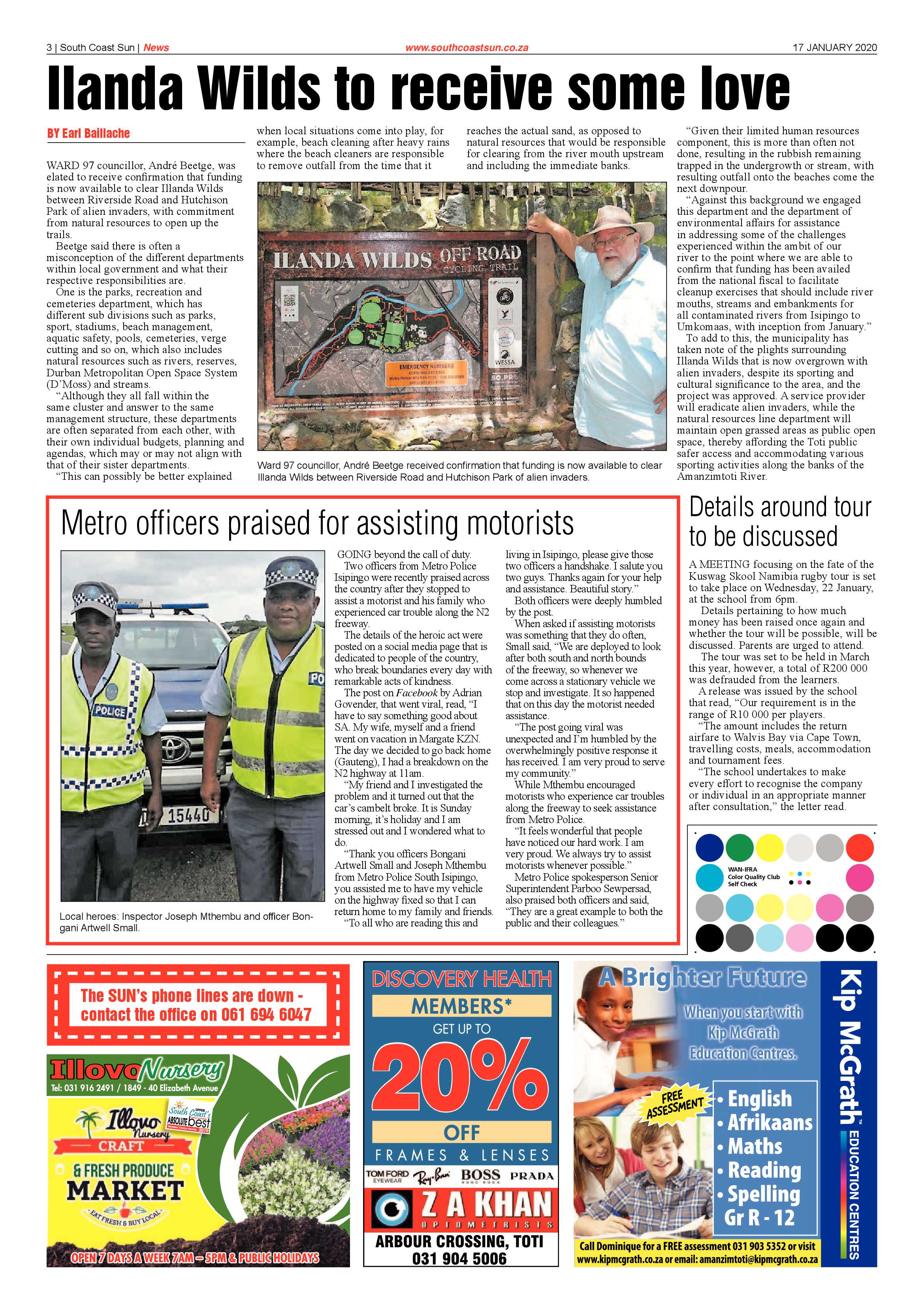 South Coast Sun 17 Januray 2020 page 3
