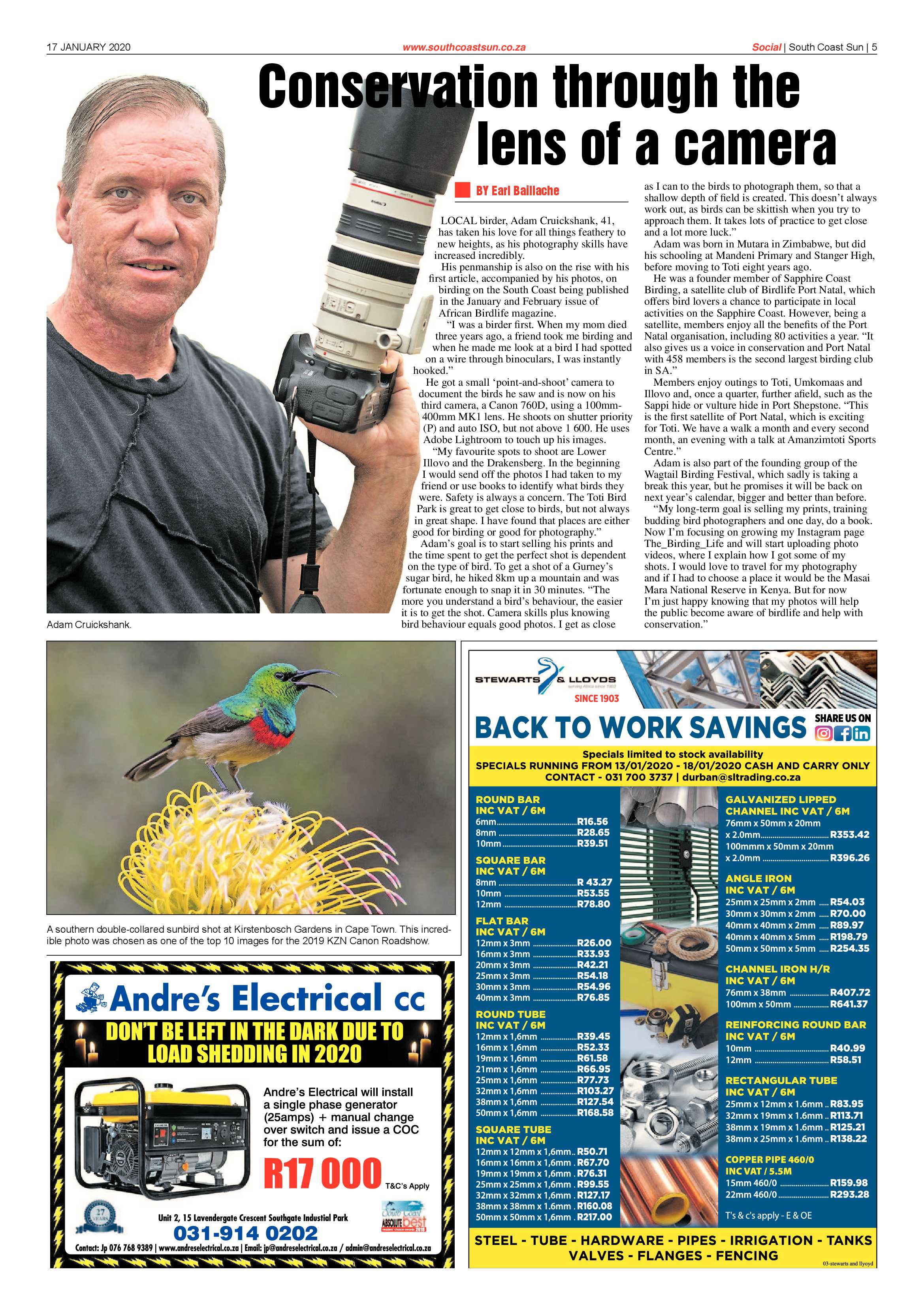South Coast Sun 17 Januray 2020 page 5