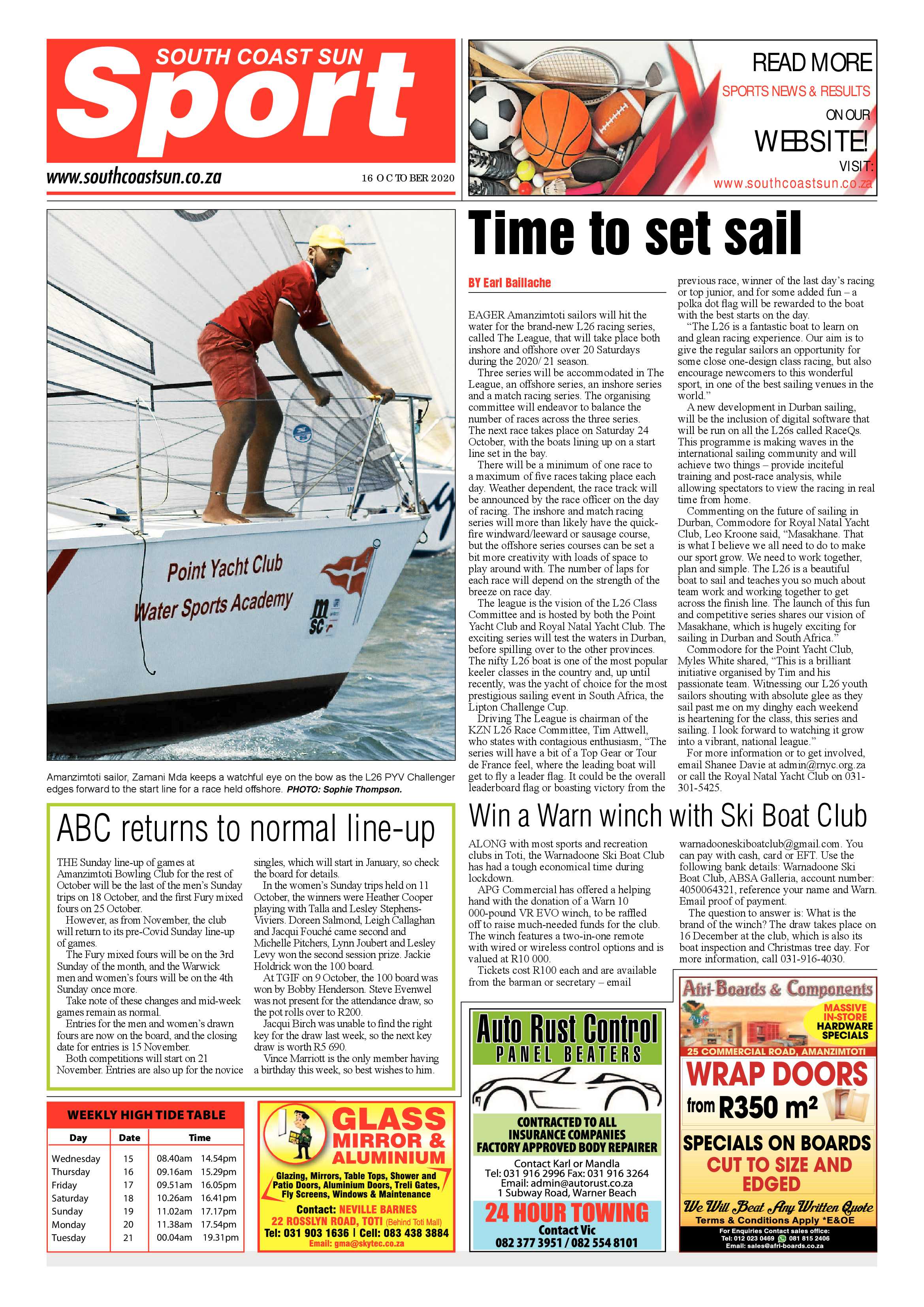 South Coast Sun 16 October 2020 page 12