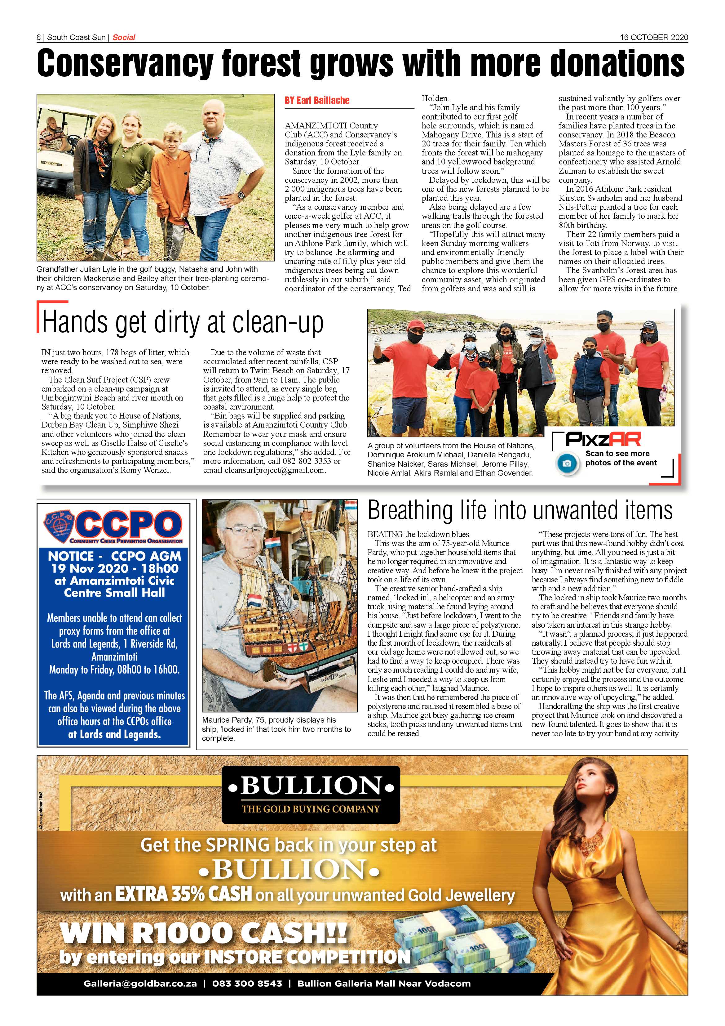 South Coast Sun 16 October 2020 page 6