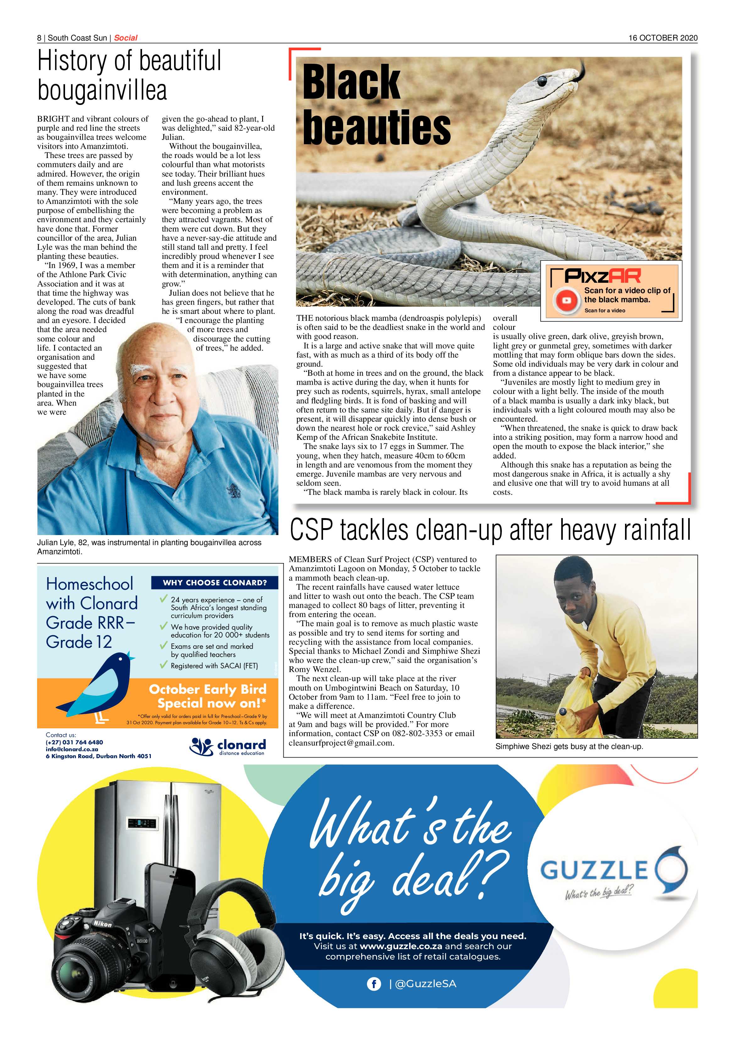 South Coast Sun 16 October 2020 page 8