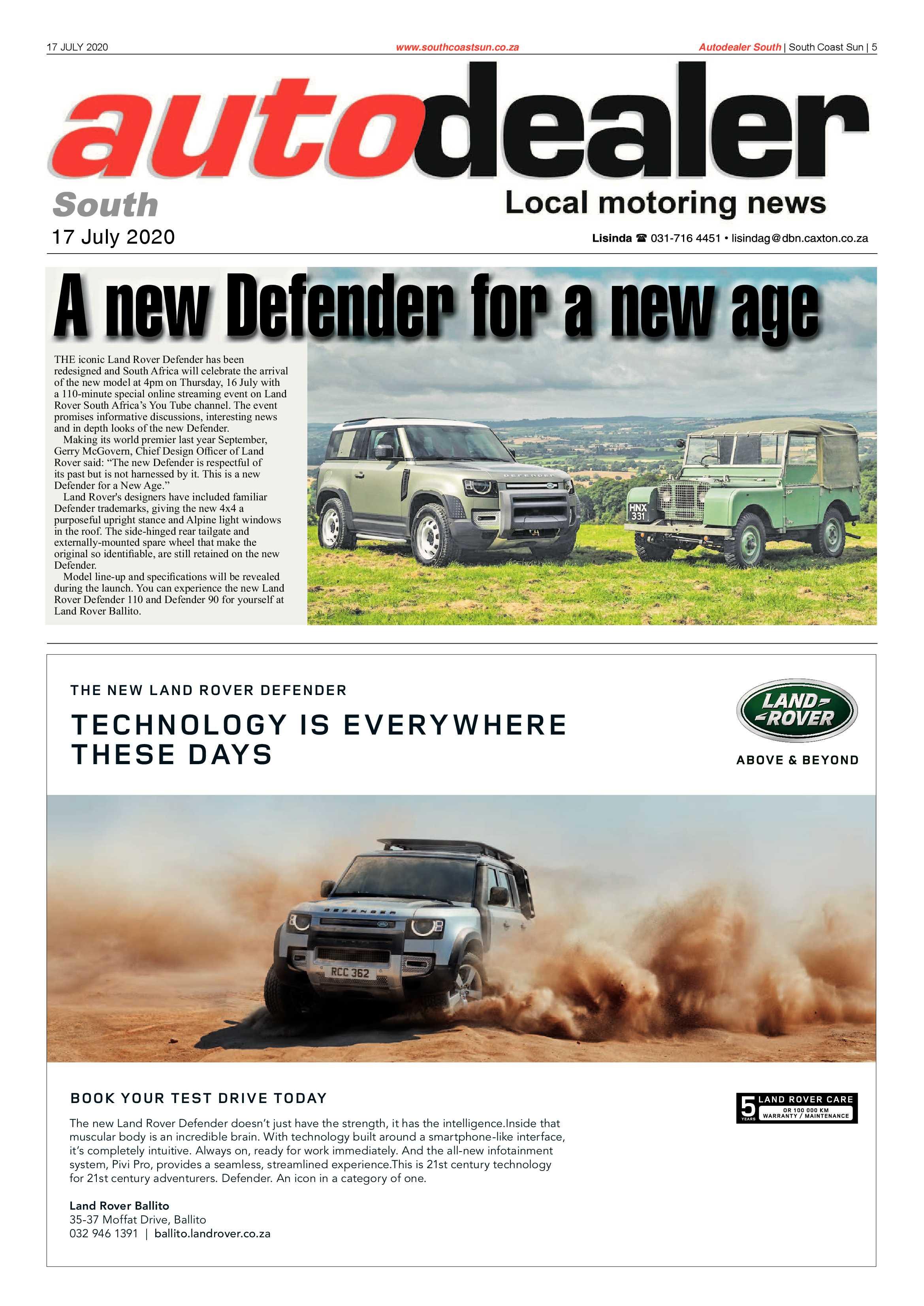 South Coast Sun 17 July 2020 page 5