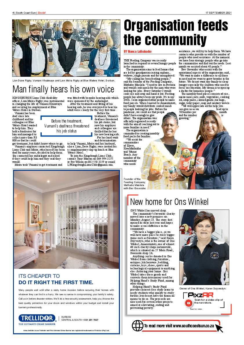 South Coast Sun 17 September  2021 page 4