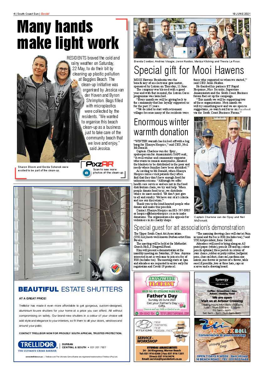 South Coast Sun 18 June 2021 page 4