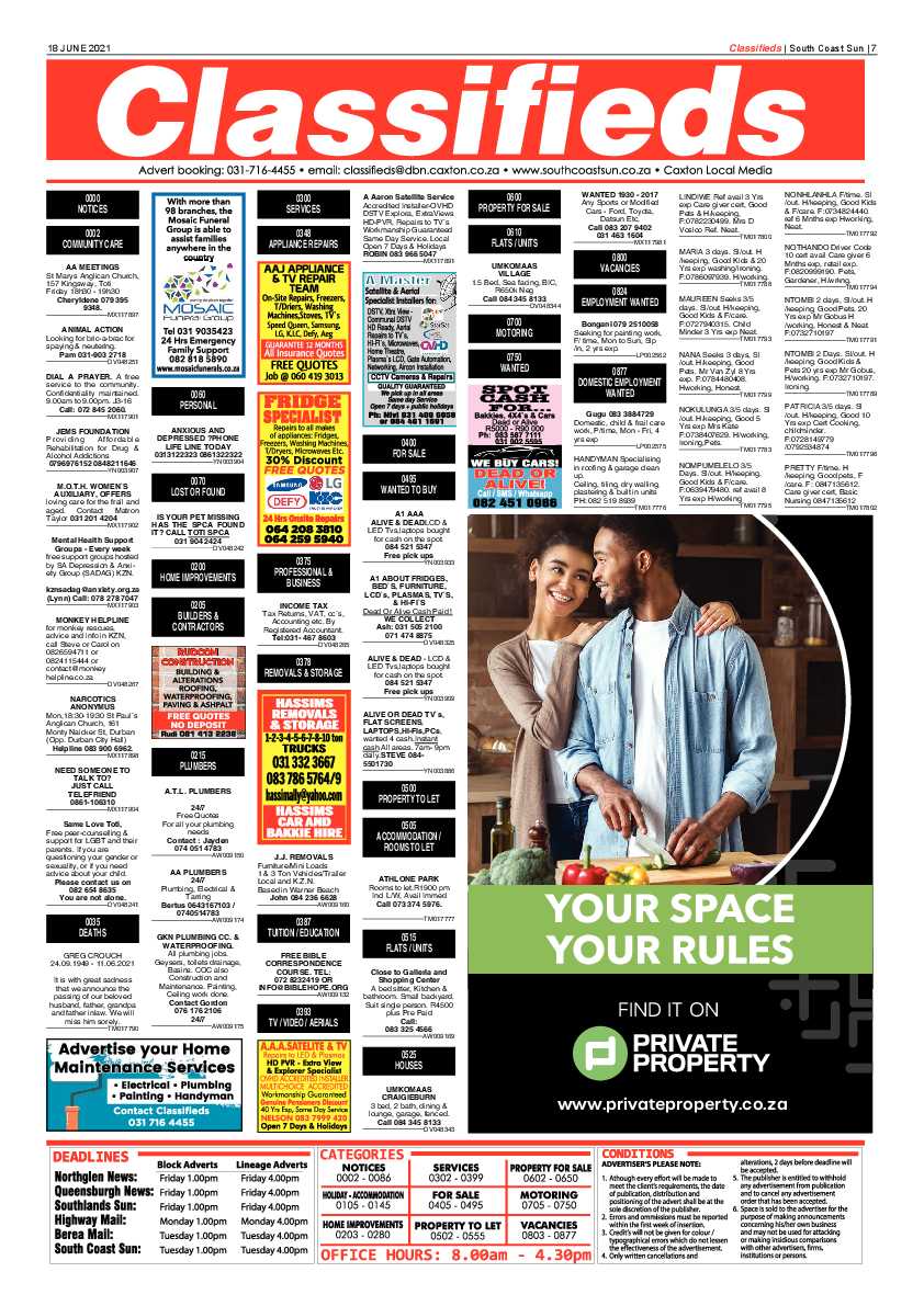 South Coast Sun 18 June 2021 page 7