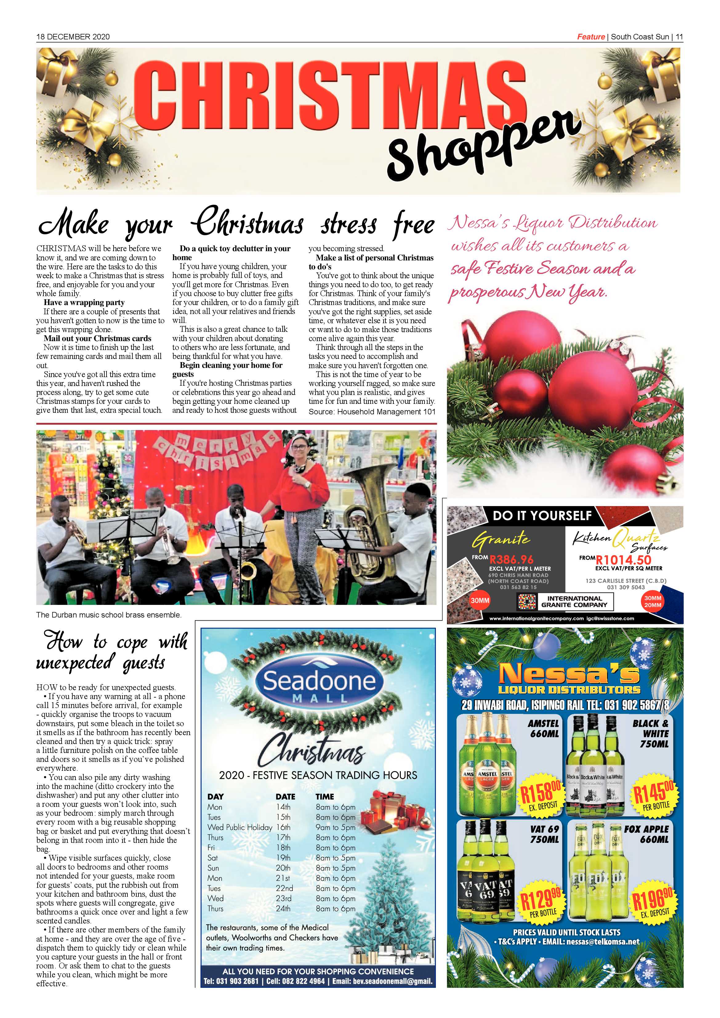 South Coast Sun 18 November 2020 page 15