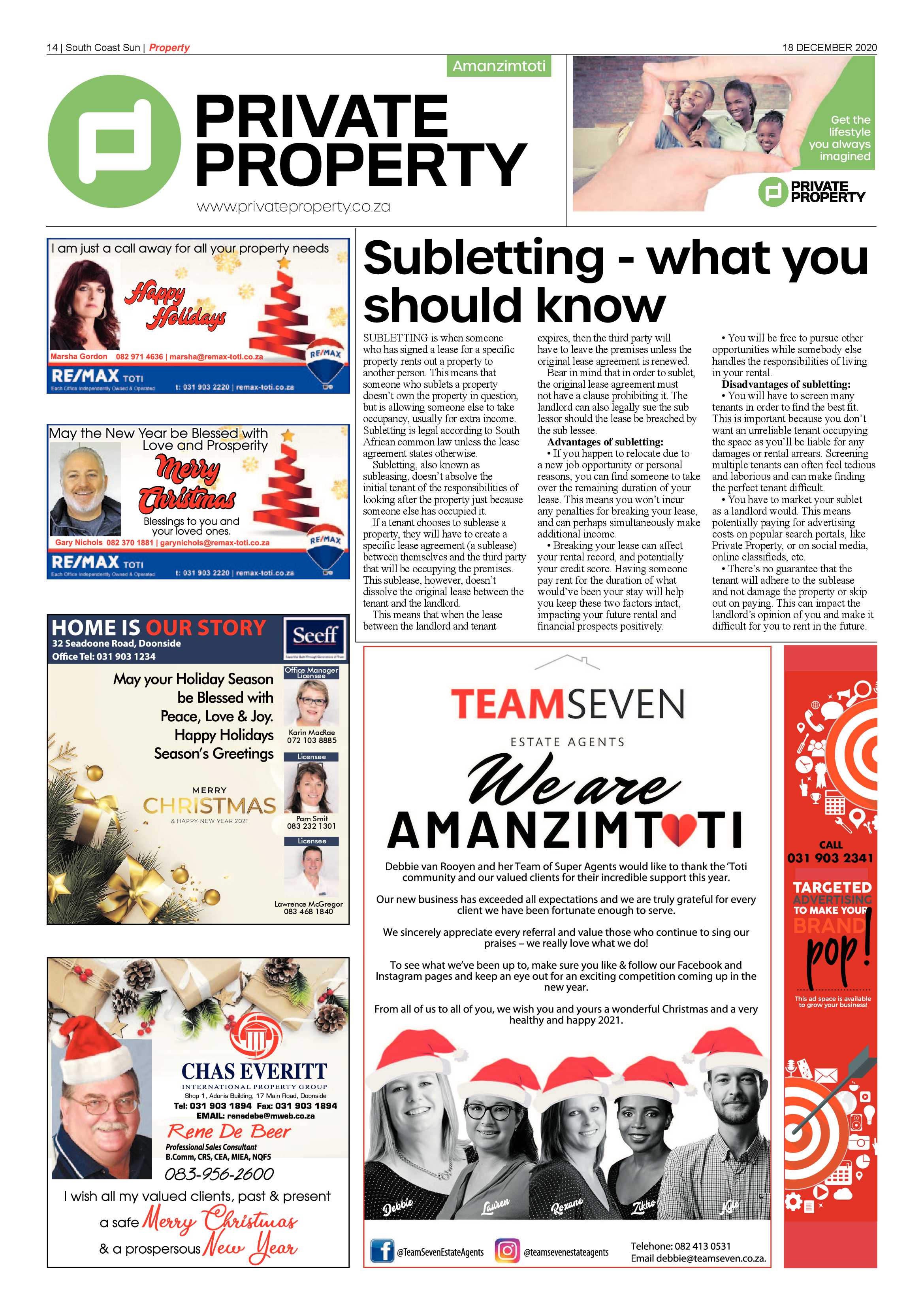 South Coast Sun 18 November 2020 page 18