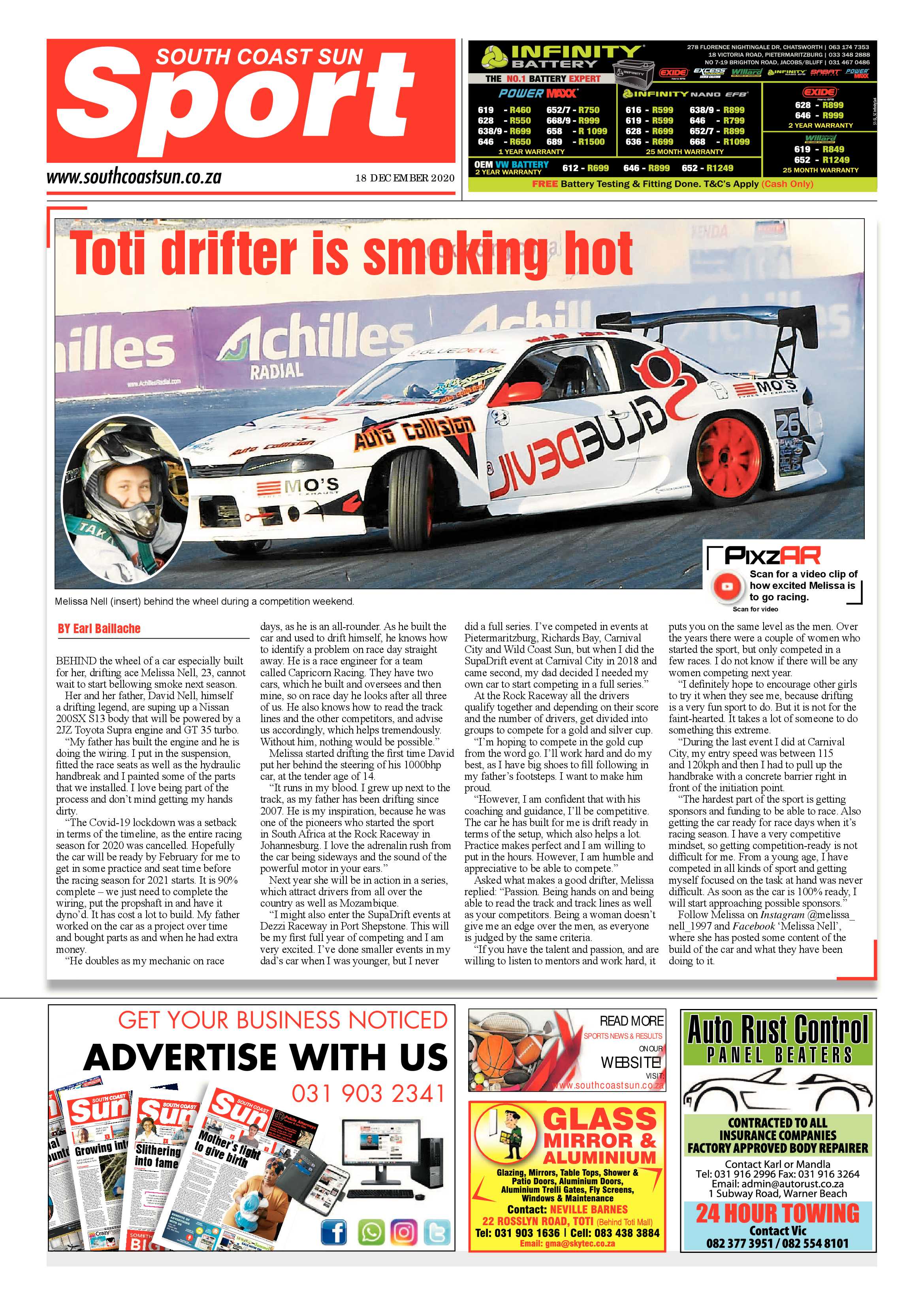 South Coast Sun 18 November 2020 page 20