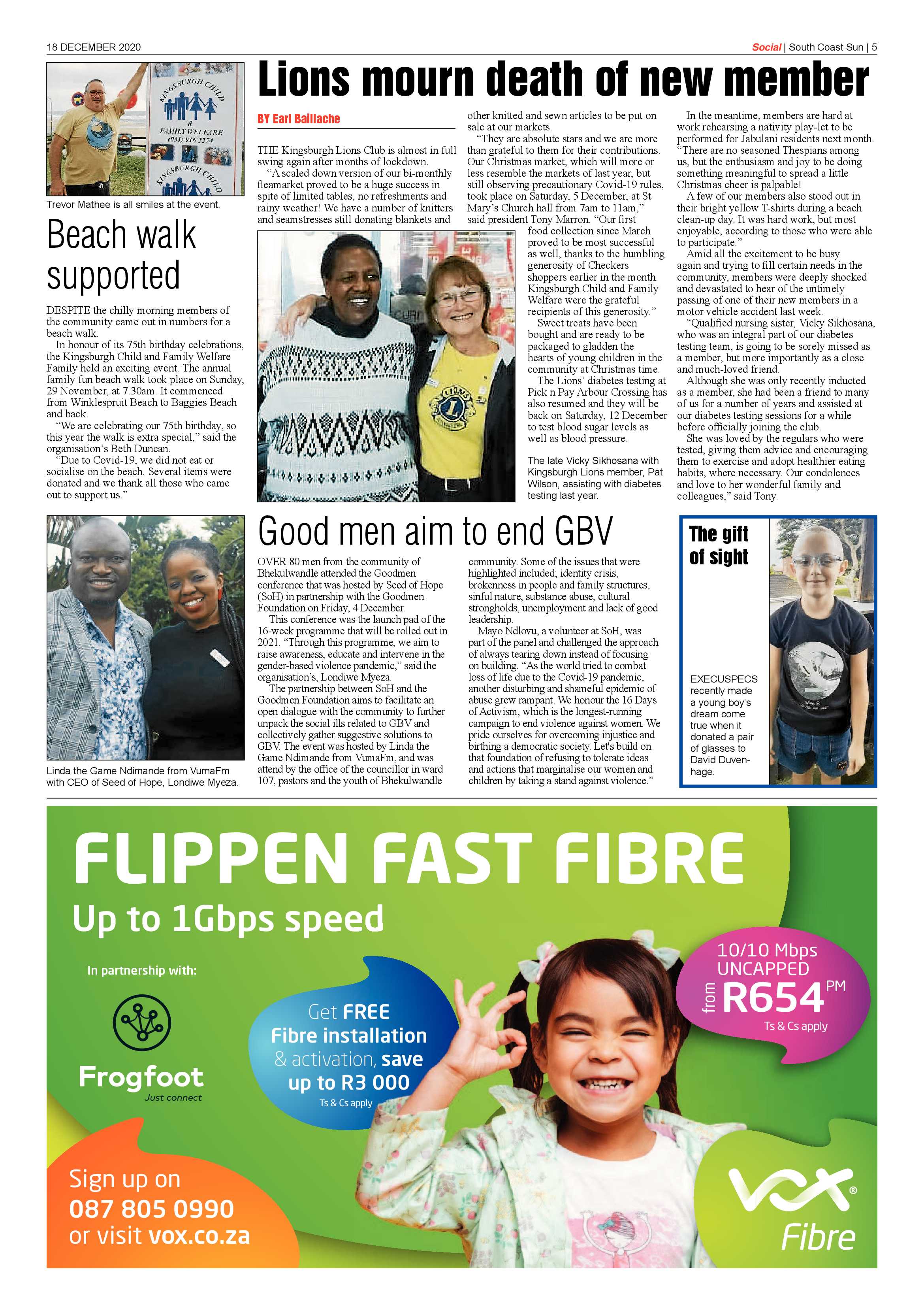 South Coast Sun 18 November 2020 page 5