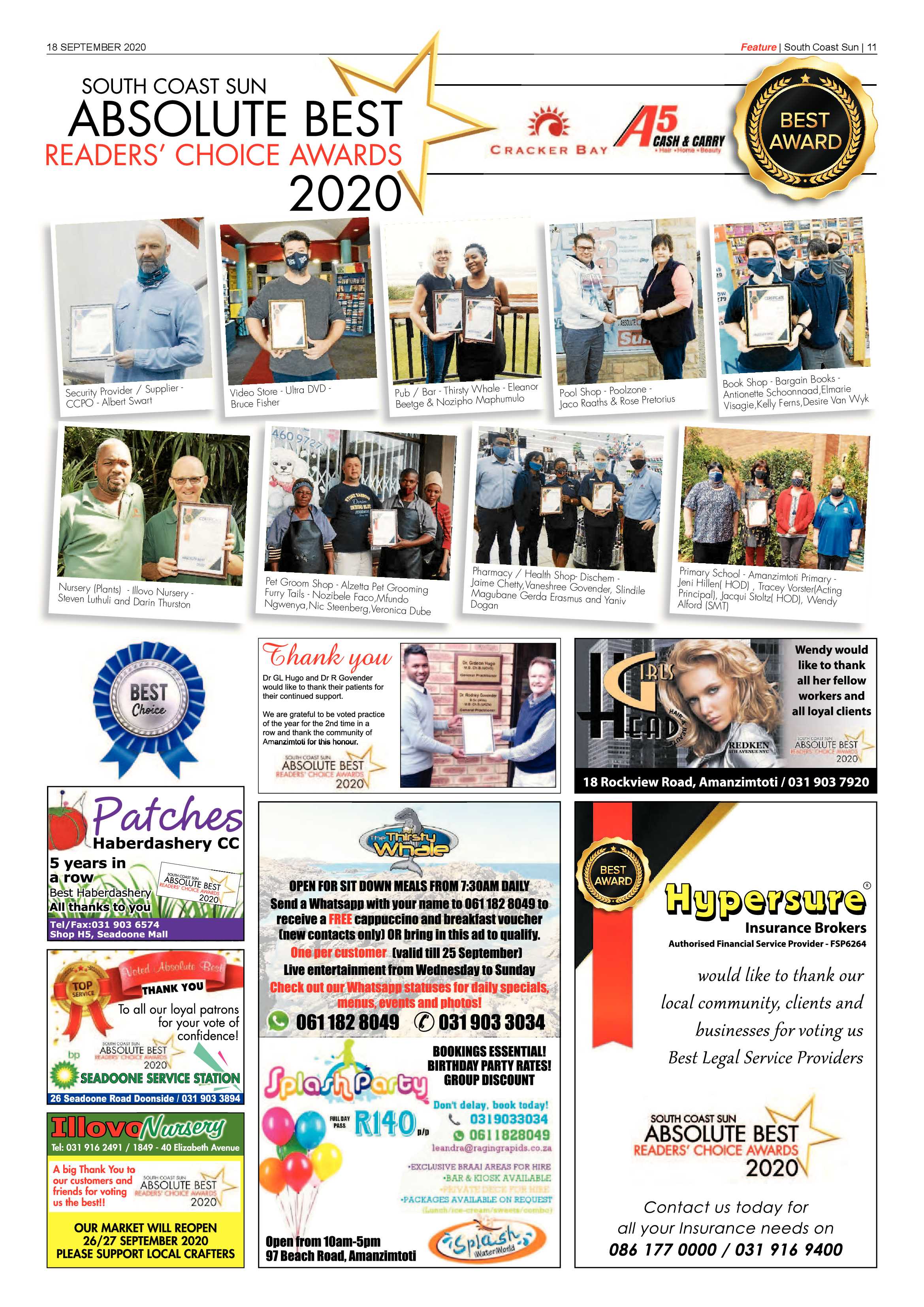 South Coast Sun 18 September 2020 page 11