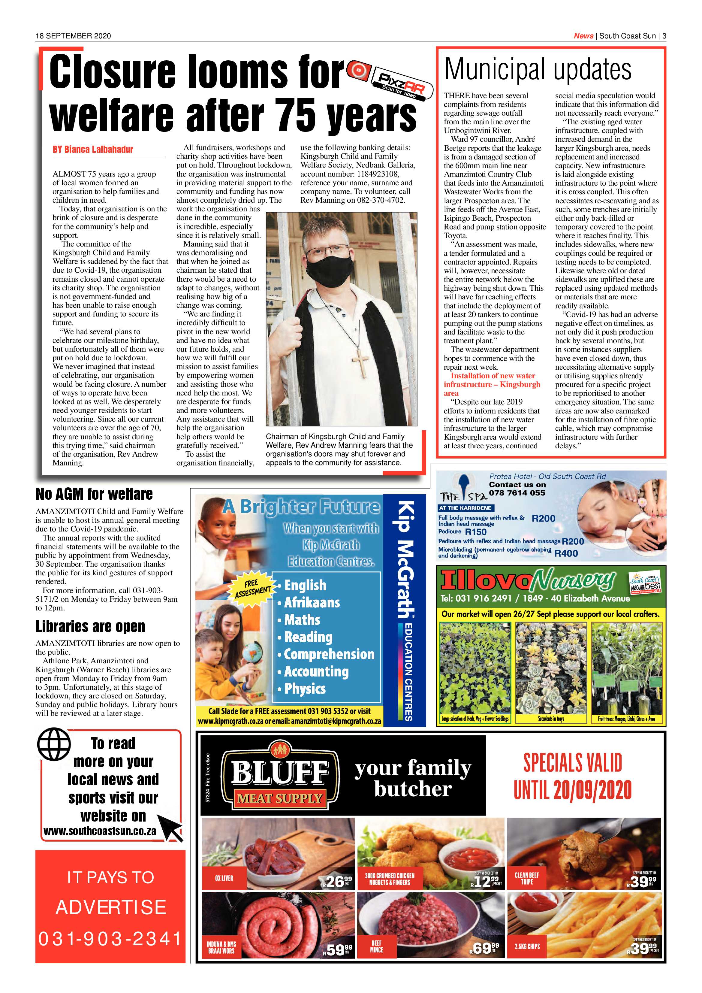 South Coast Sun 18 September 2020 page 3