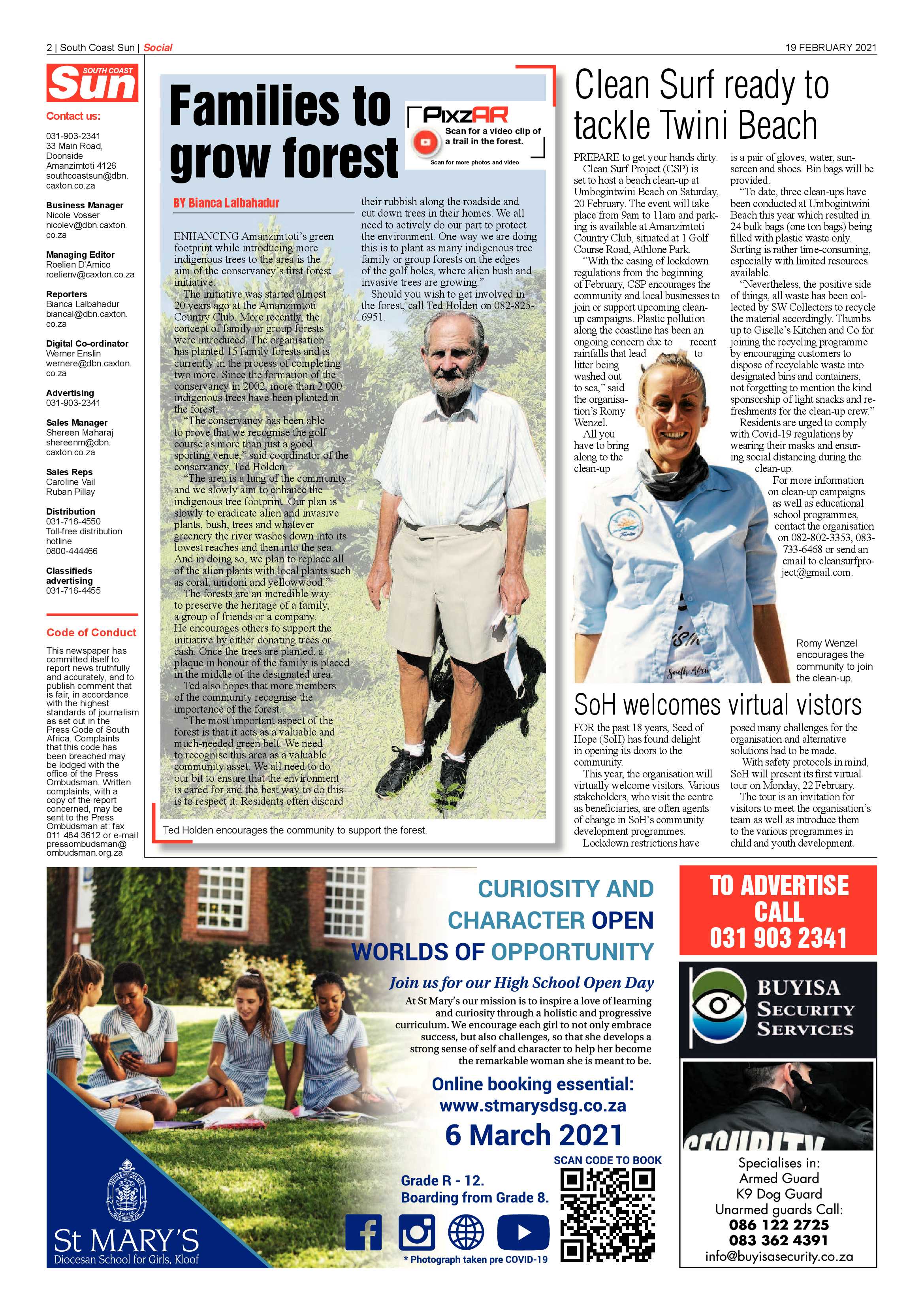 South Coast Sun 19 February 2021 page 2
