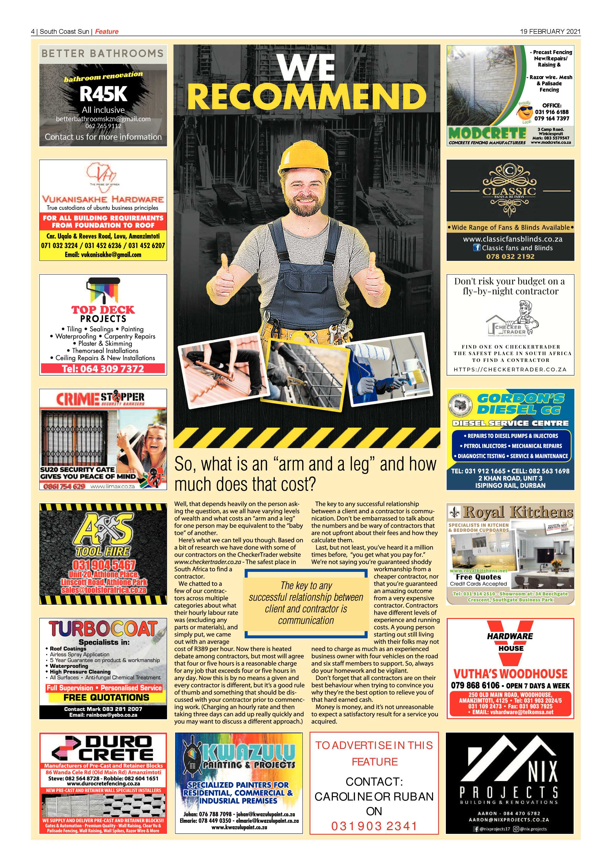 South Coast Sun 19 February 2021 page 4