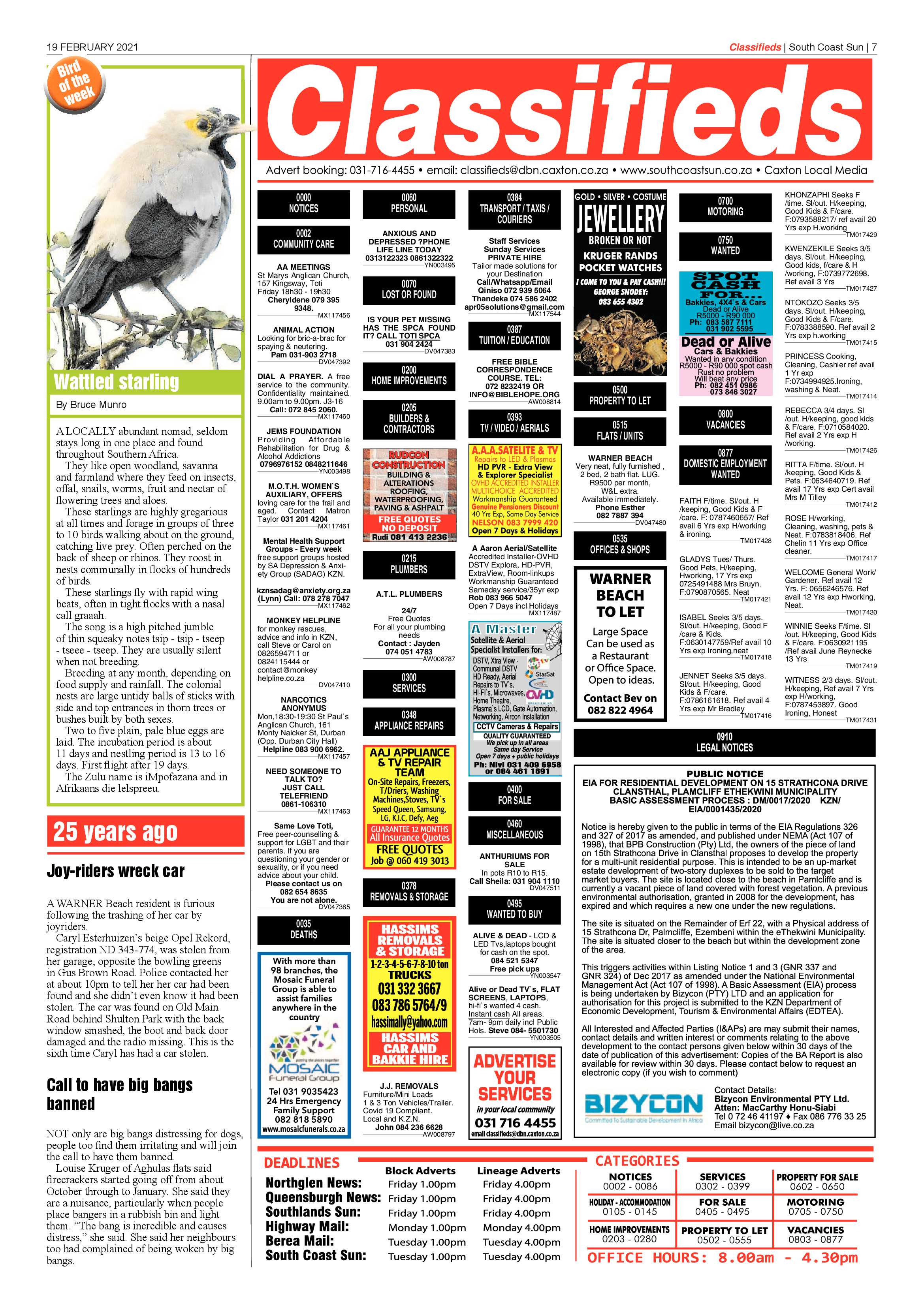 South Coast Sun 19 February 2021 page 7