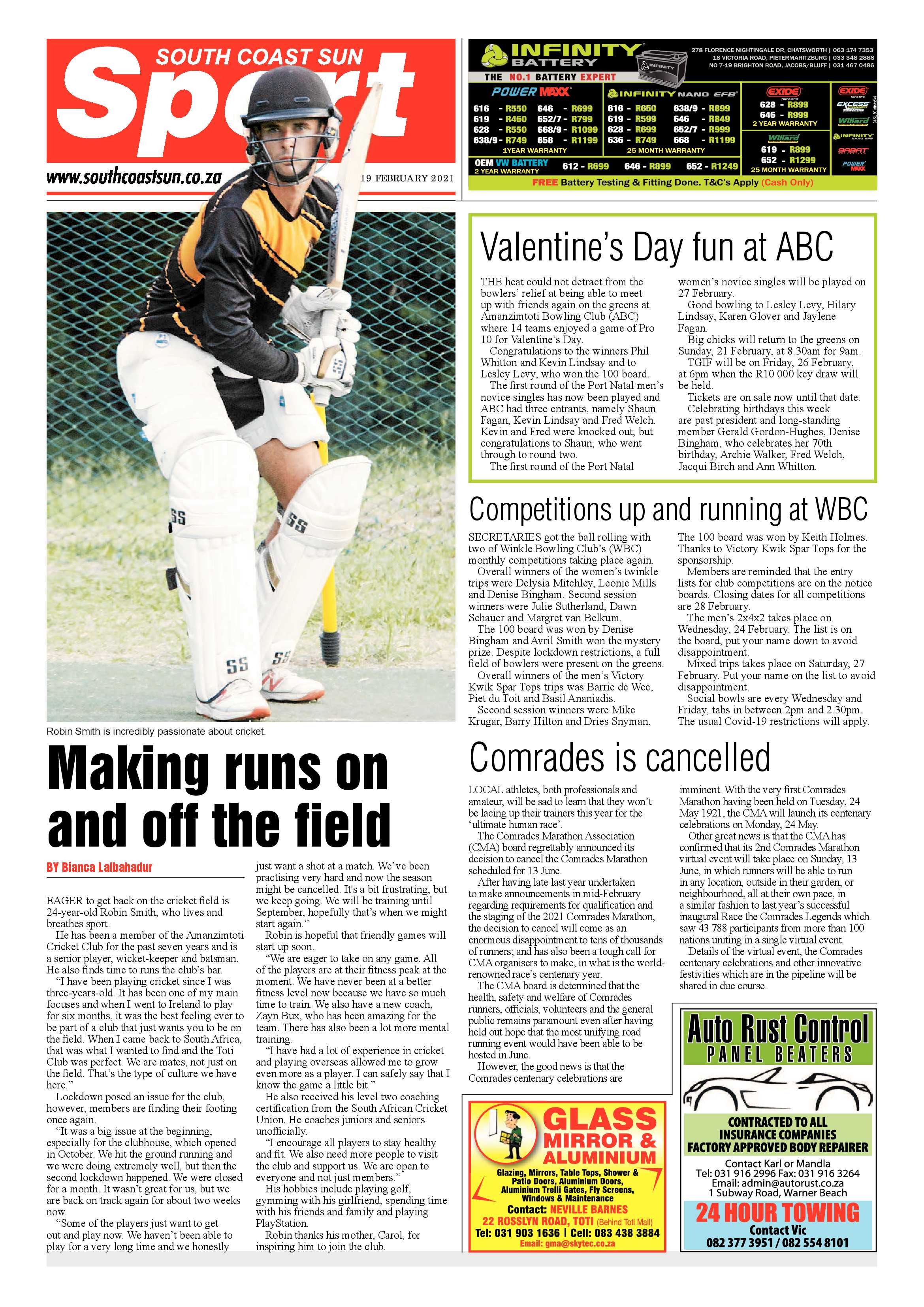 South Coast Sun 19 February 2021 page 8