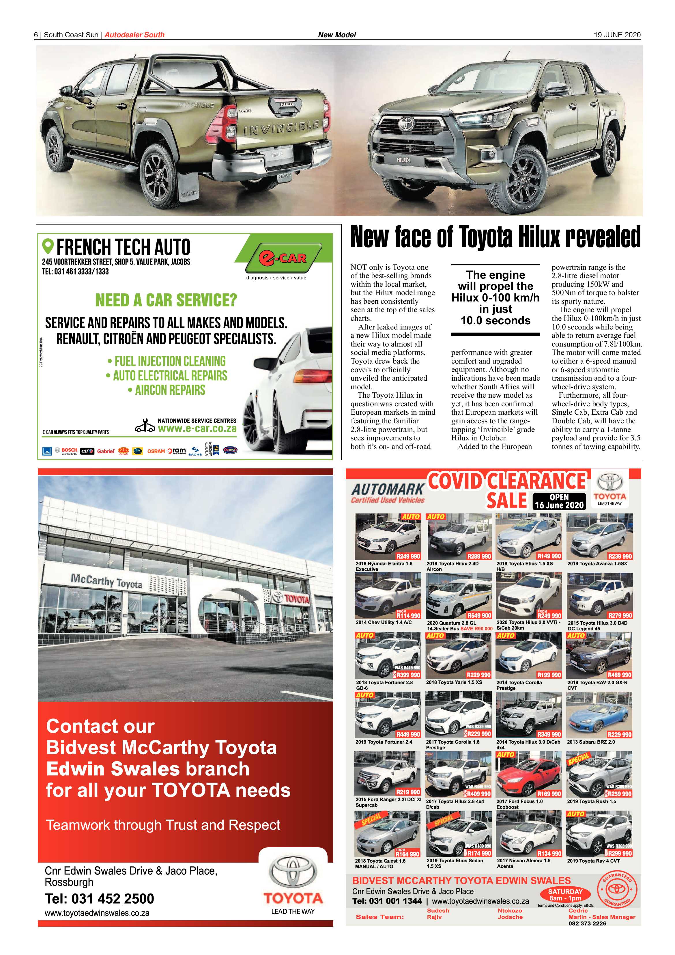 South Coast Sun 19 June 2020 page 6