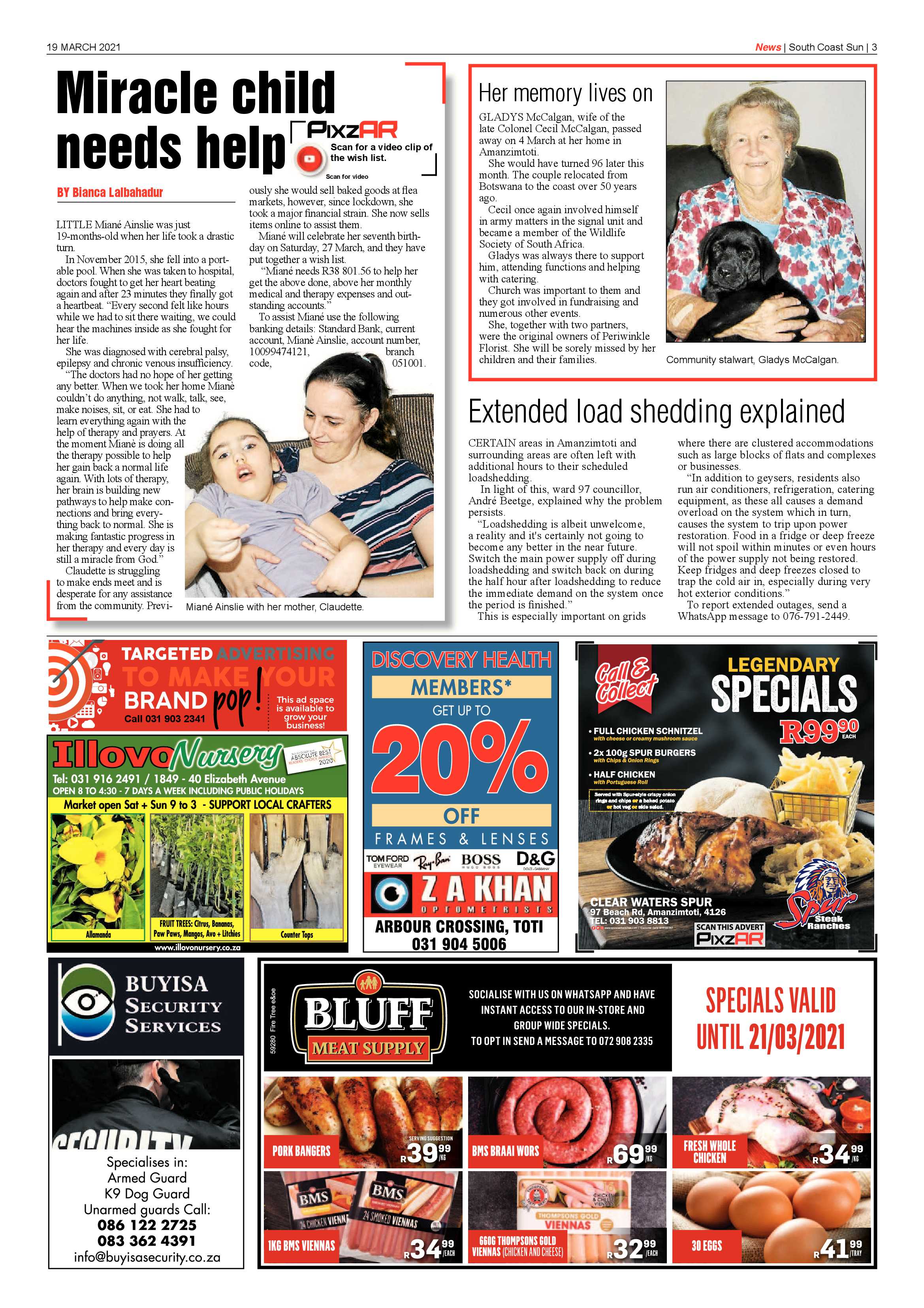 South Coast Sun 19 March 2021 page 3