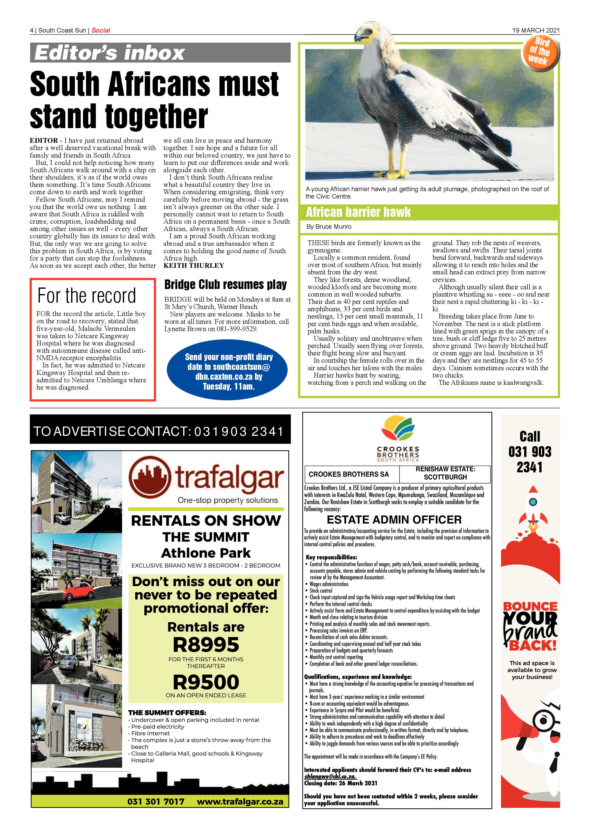 South Coast Sun 19 March 2021 page 4