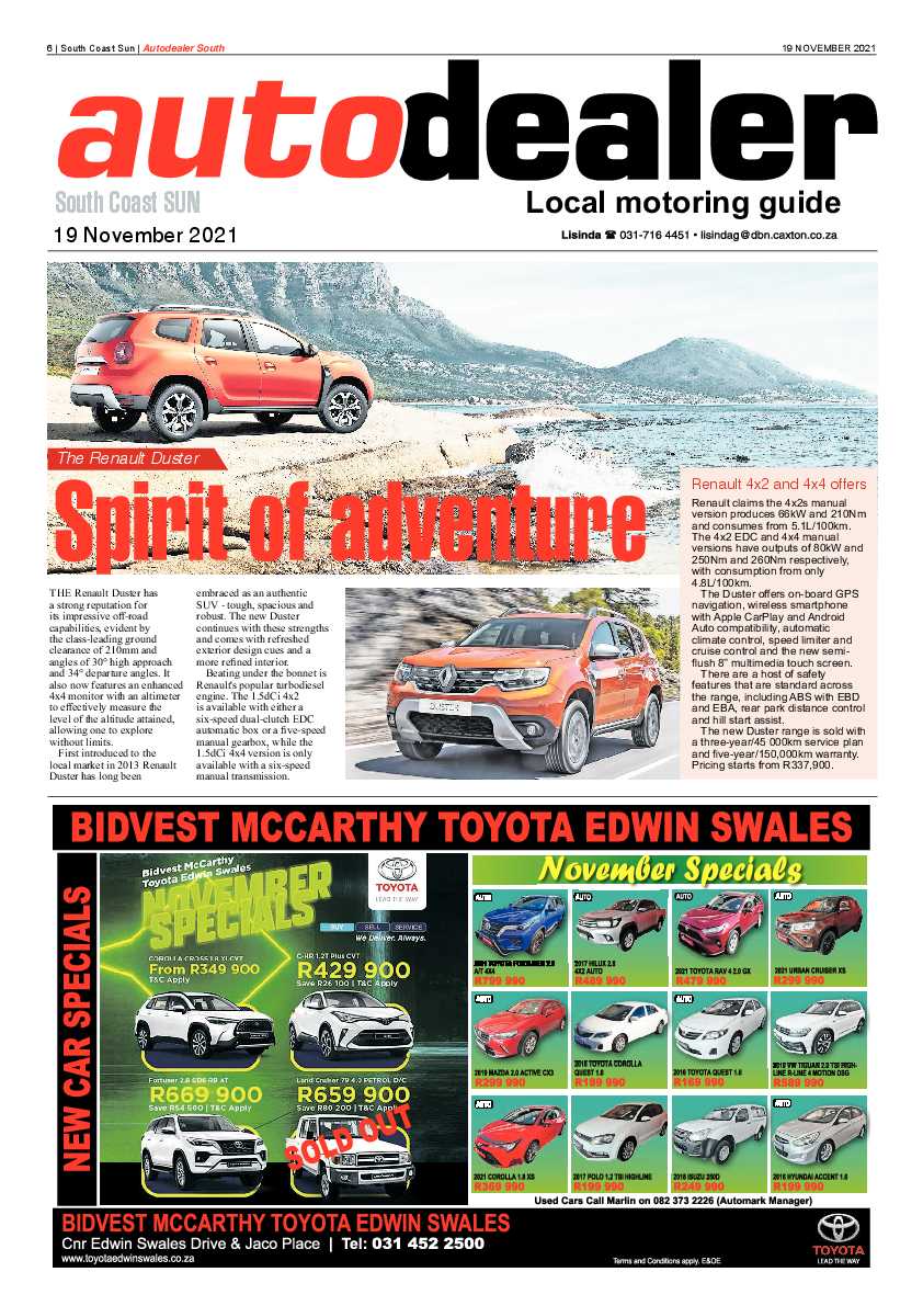 South Coast Sun 19 November 2021 page 6