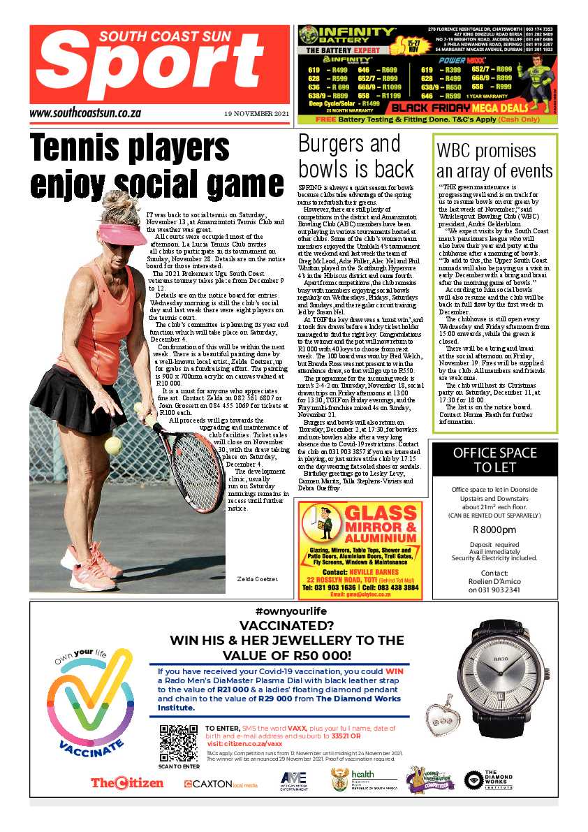 South Coast Sun 19 November 2021 page 8