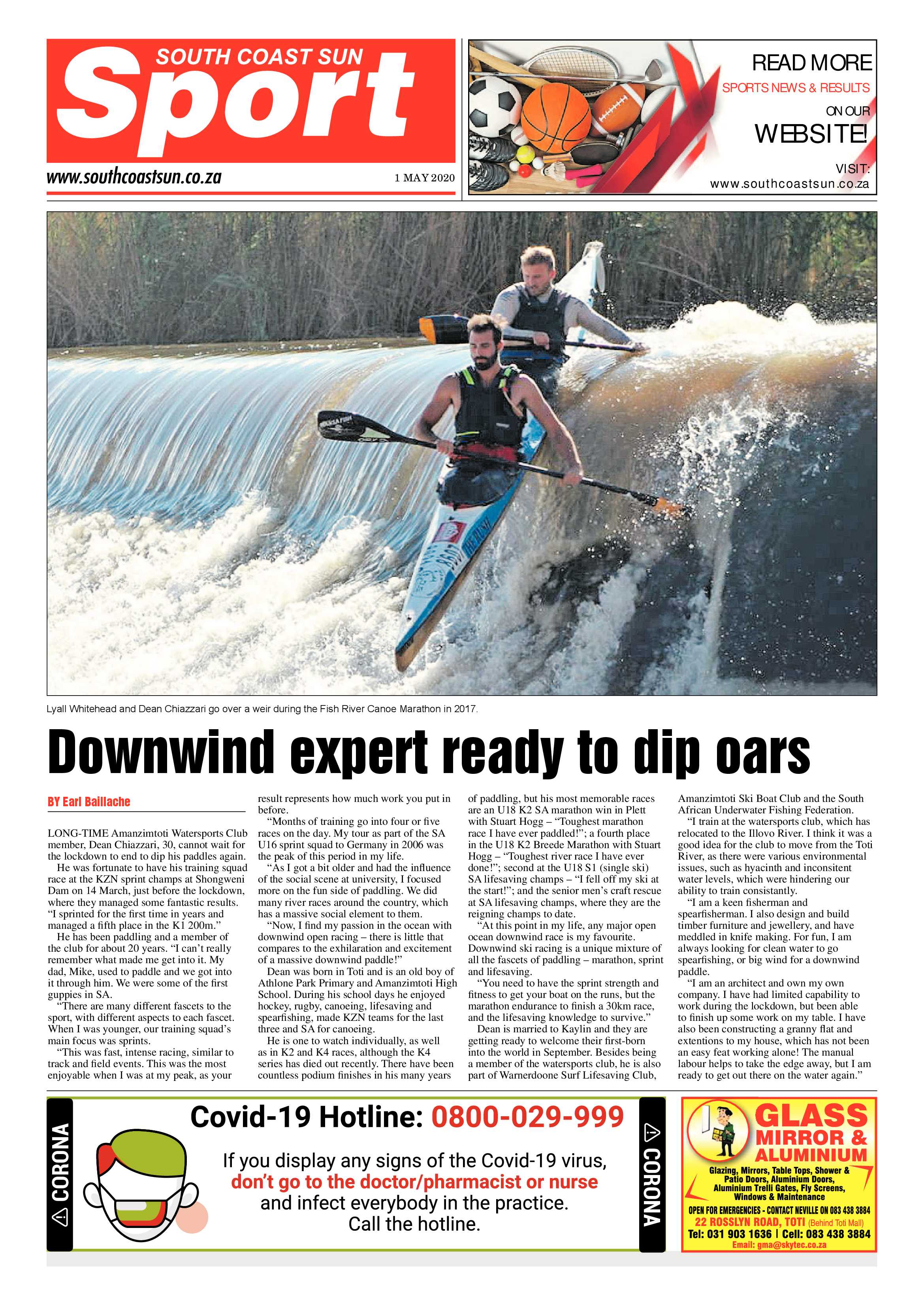 South Coast Sun 1 May 2020 page 16