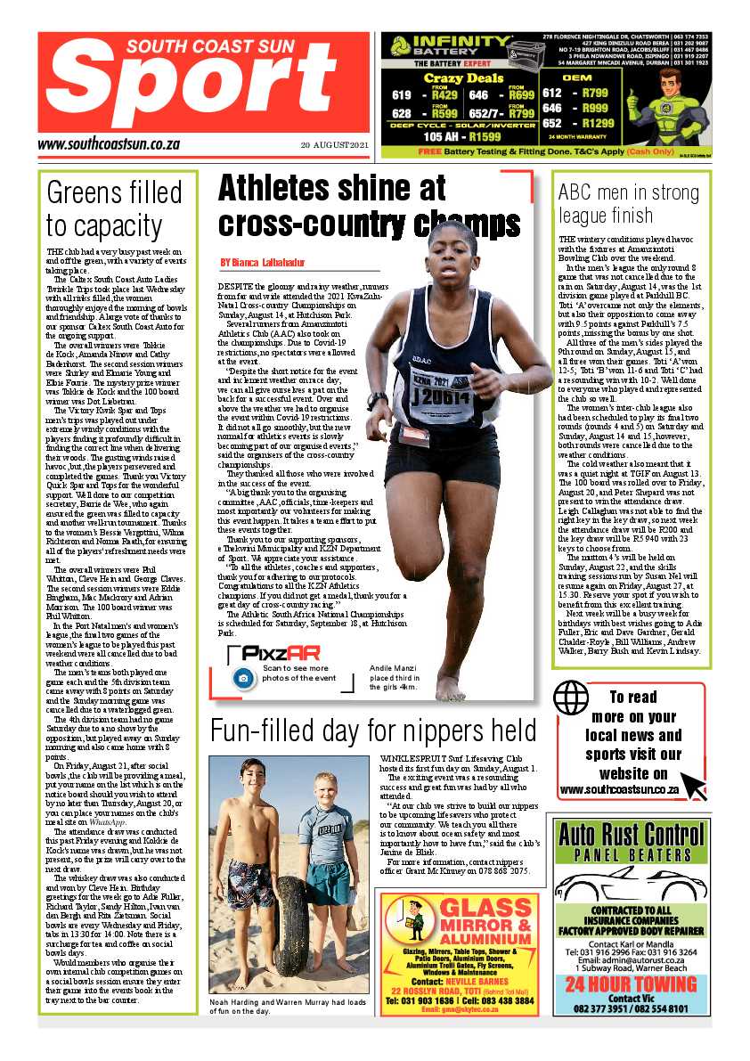 South Coast Sun 20 August  2021 page 11