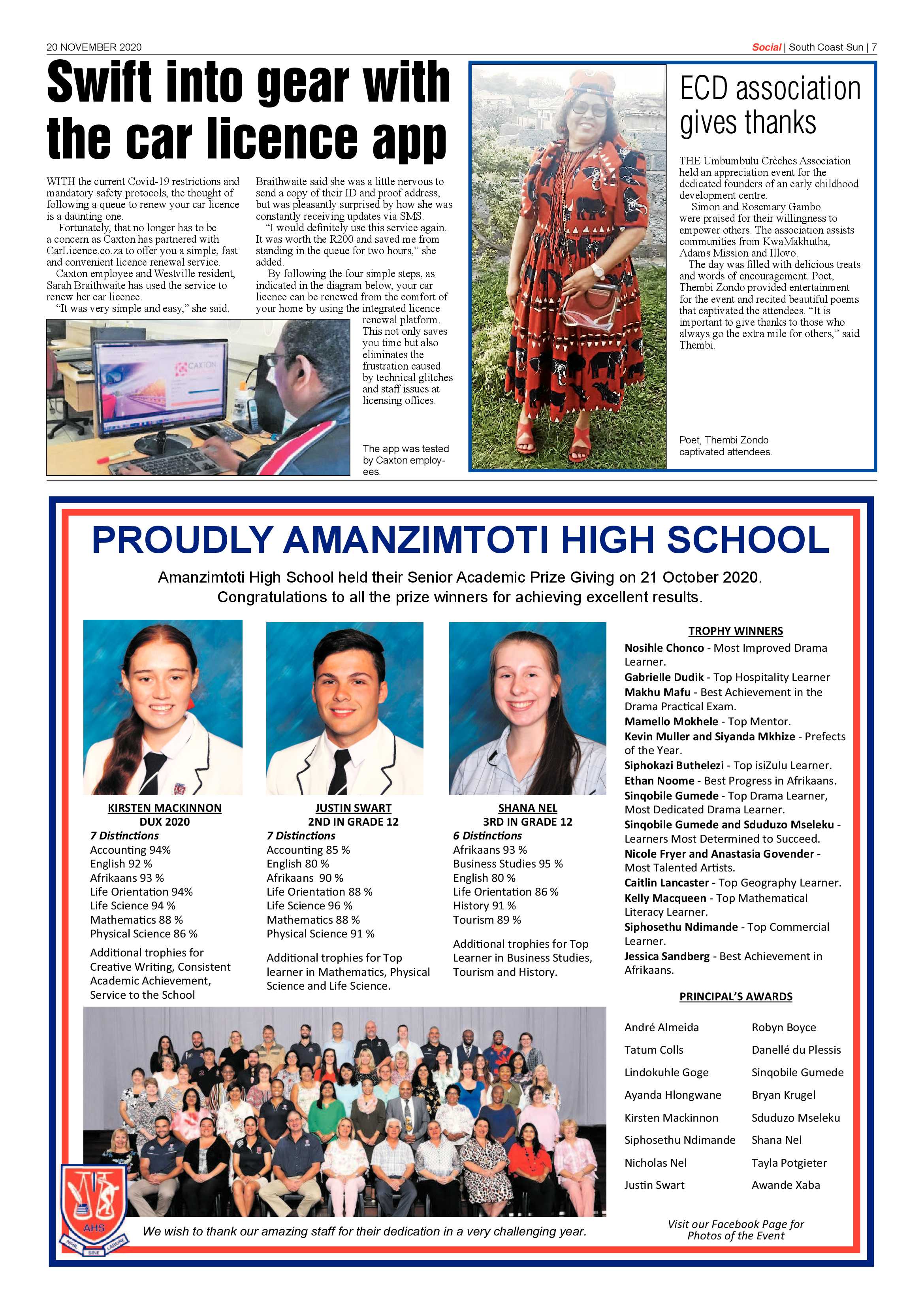 South Coast Sun 20 November 2020 page 7