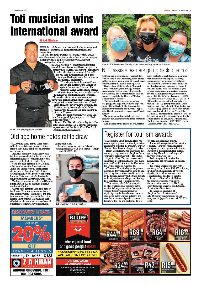 South Coast Sun 21 January 2022 page 3