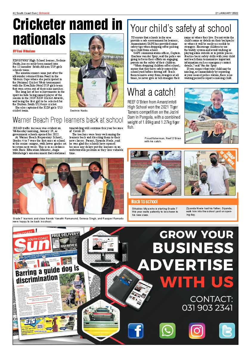 South Coast Sun 21 January 2022 page 4