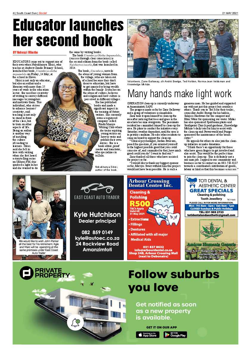 South Coast Sun 21 May 2021 page 4