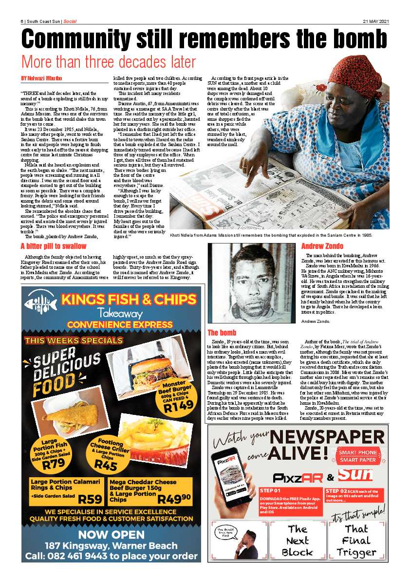 South Coast Sun 21 May 2021 page 6