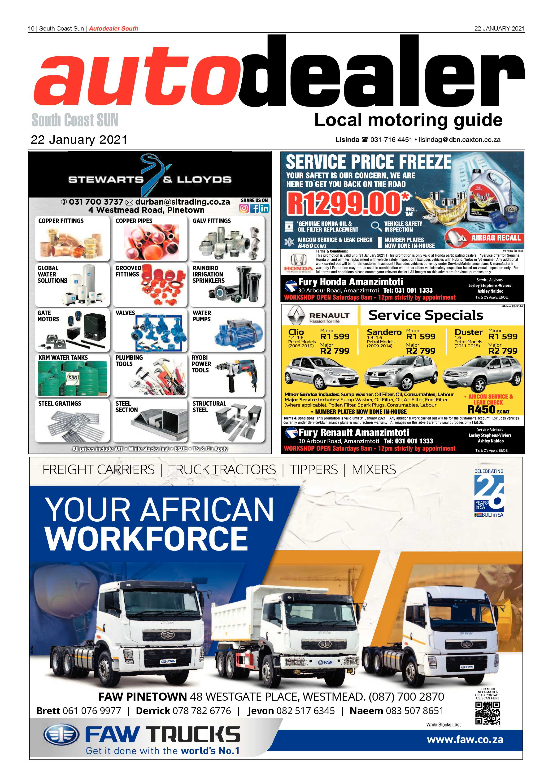 South Coast Sun 22 January 2021 page 10