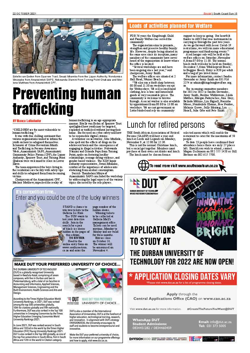 South Coast Sun 22 October 2021 page 5