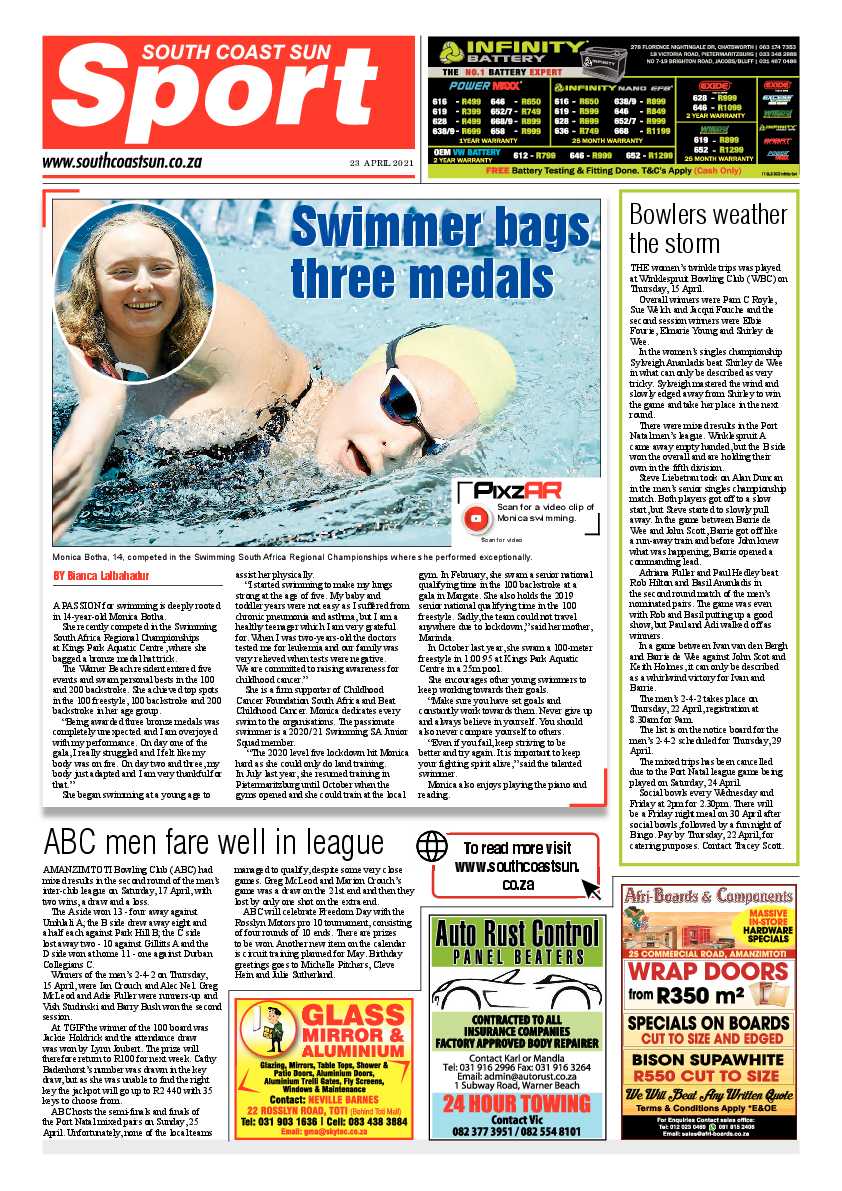 South Coast Sun 23 April 2021 page 12