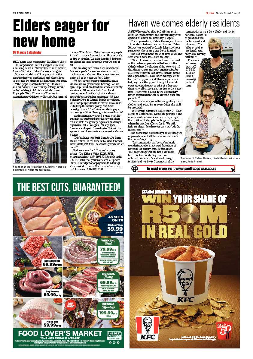 South Coast Sun 23 April 2021 page 5