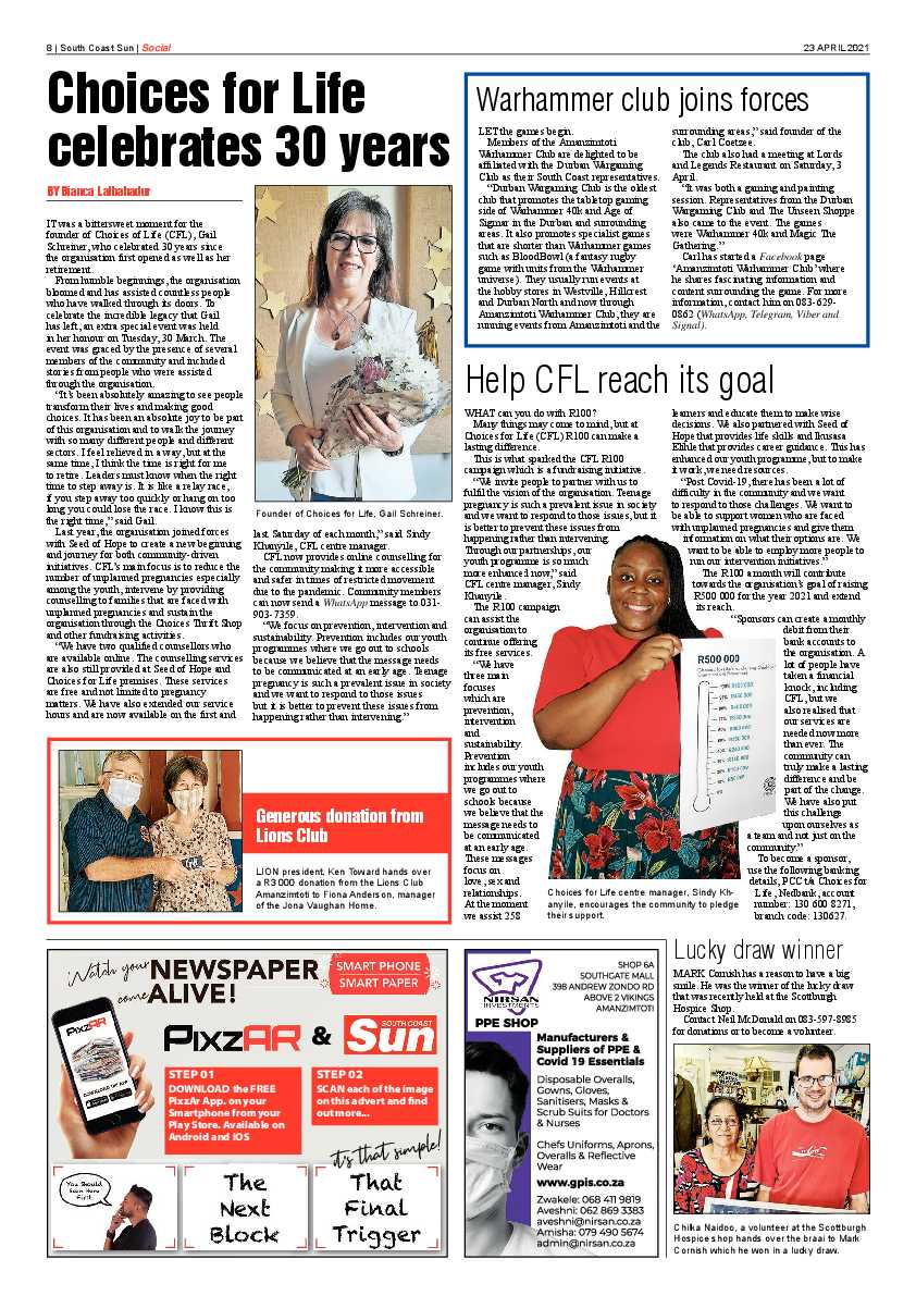 South Coast Sun 23 April 2021 page 8