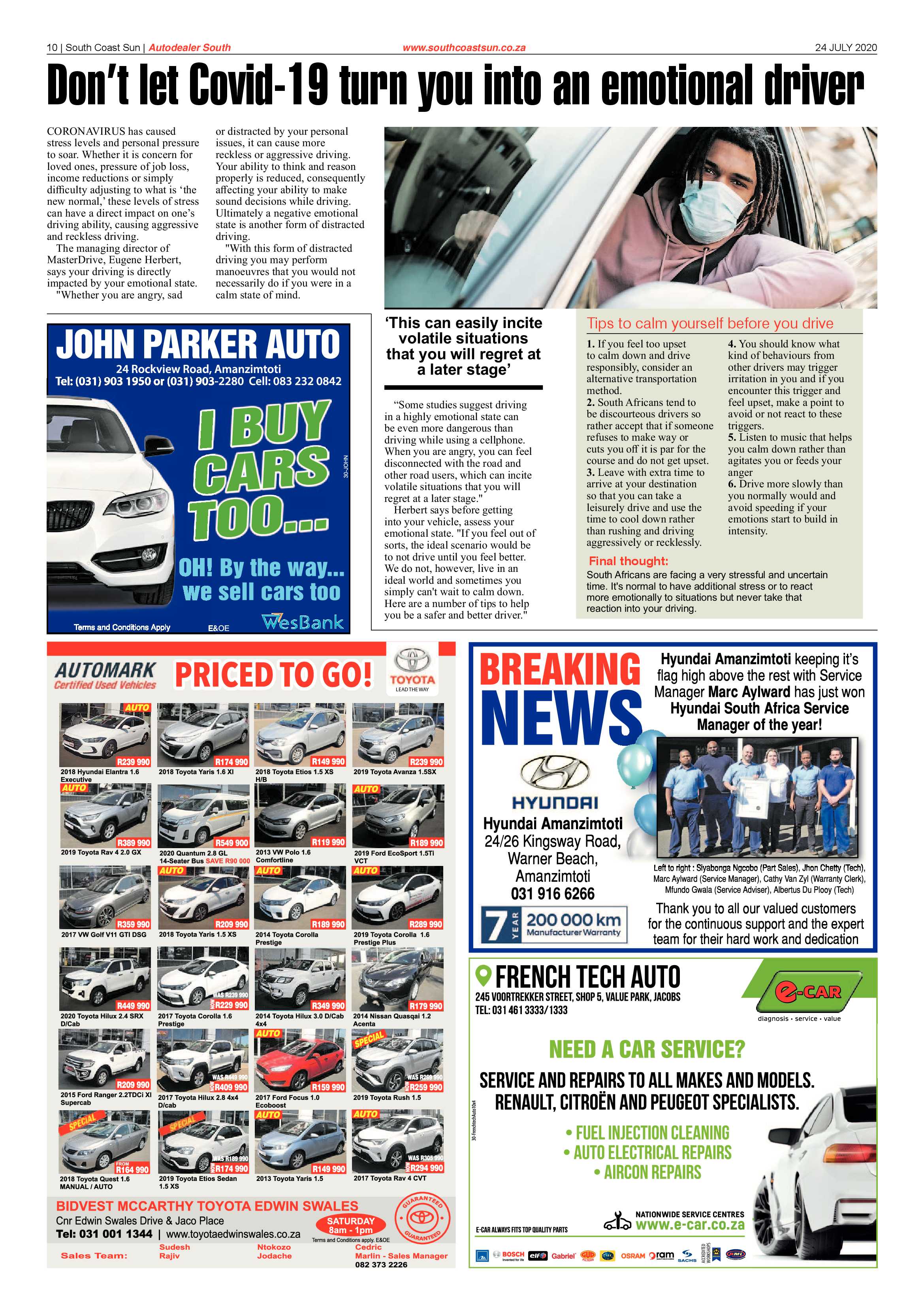 South Coast Sun 24 July 2020 page 10