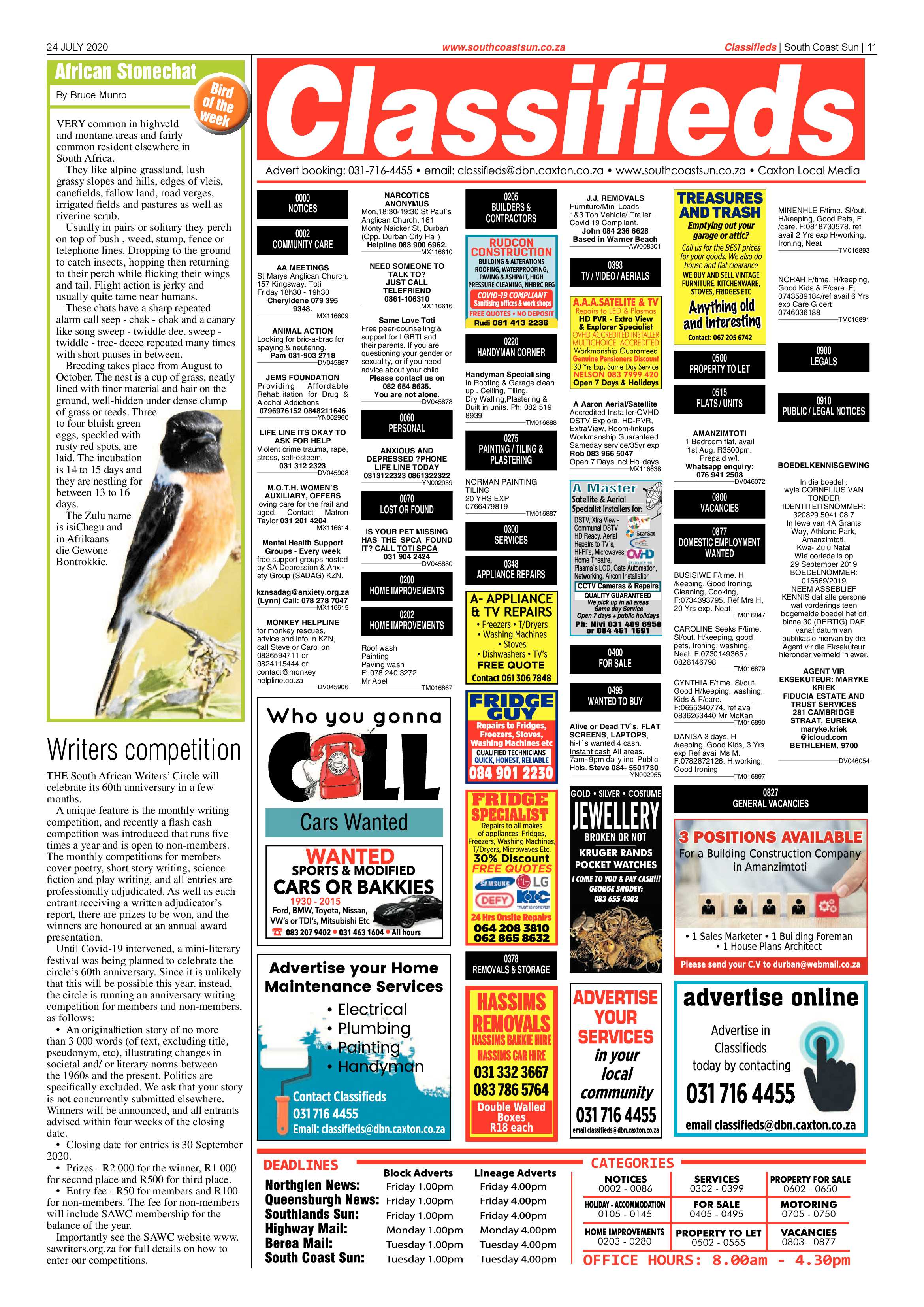 South Coast Sun 24 July 2020 page 11