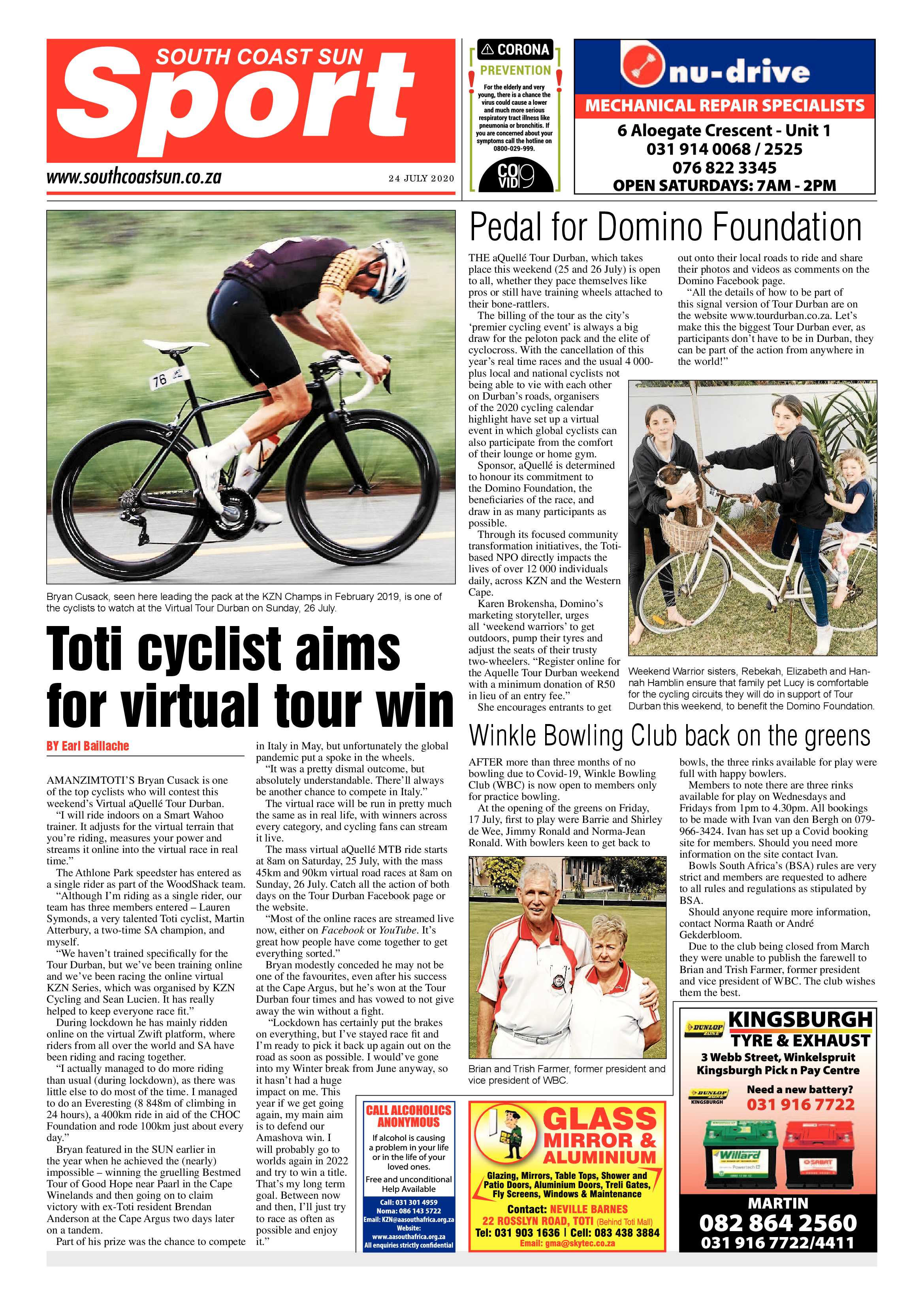 South Coast Sun 24 July 2020 page 12