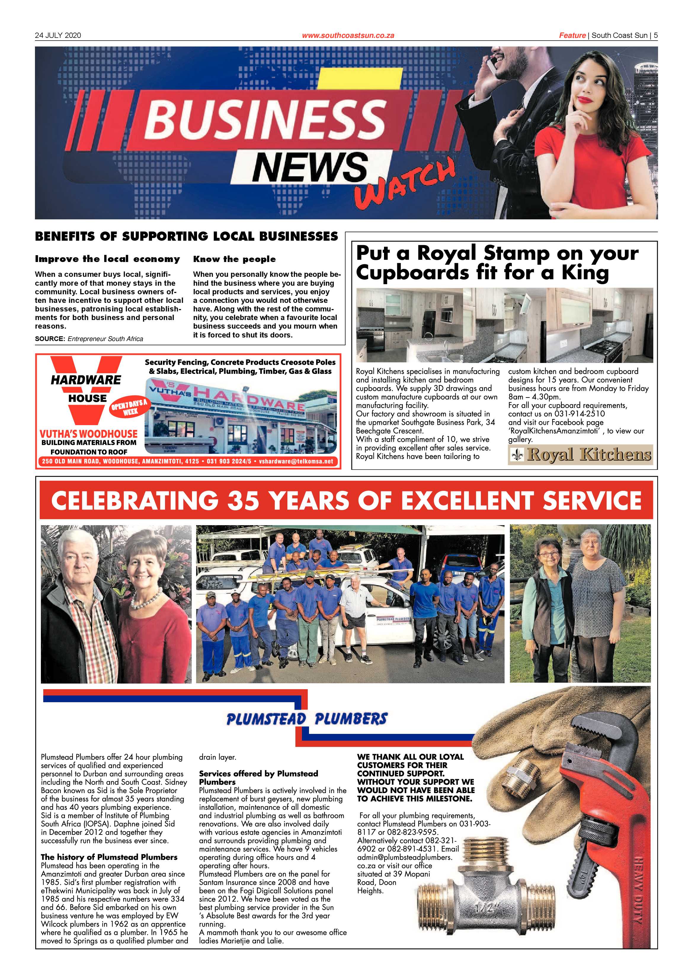 South Coast Sun 24 July 2020 page 5