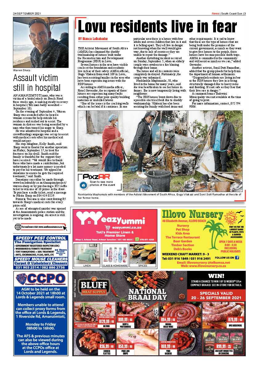South Coast Sun 24 September  2021 page 3