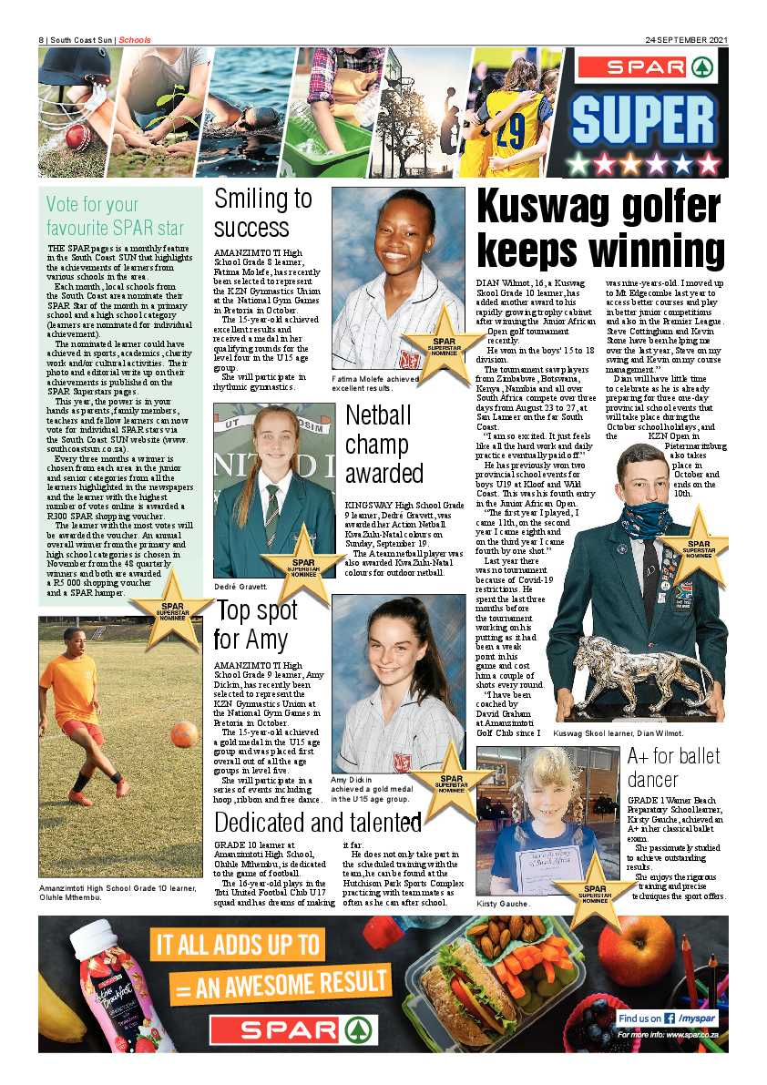 South Coast Sun 24 September  2021 page 8