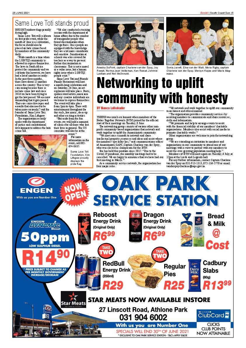 South Coast Sun 25 June 2021 page 5
