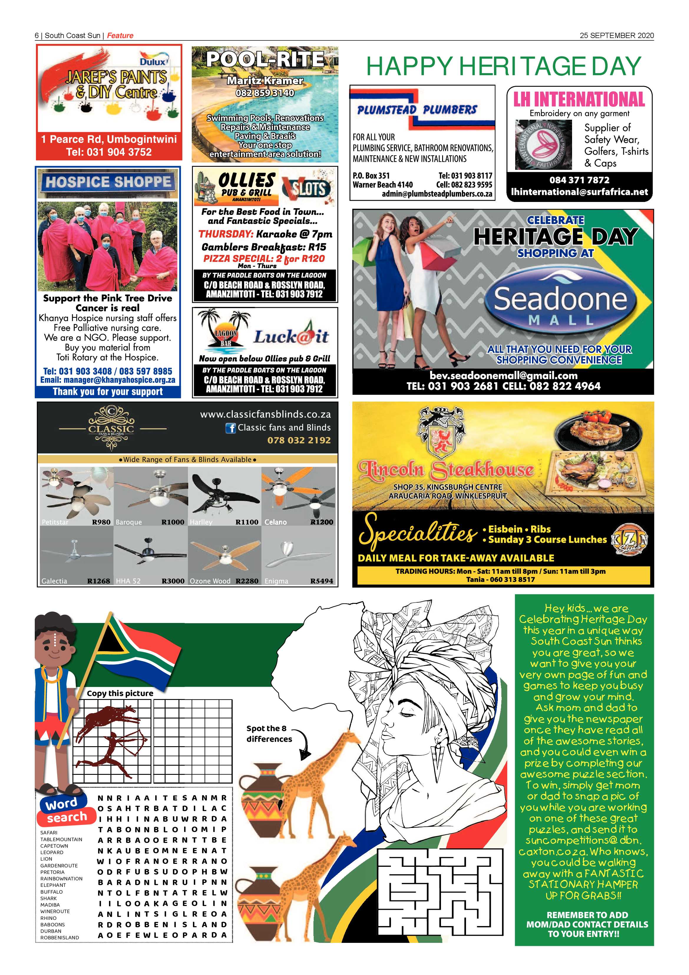 South Coast Sun 25 September 2020 page 6