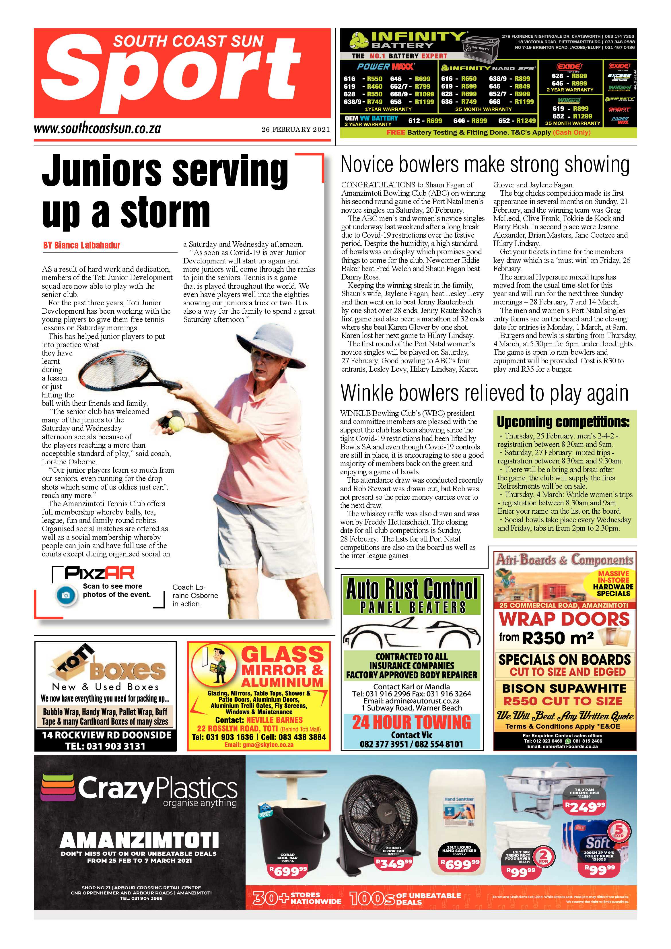 South Coast Sun 26 February 2021 page 12